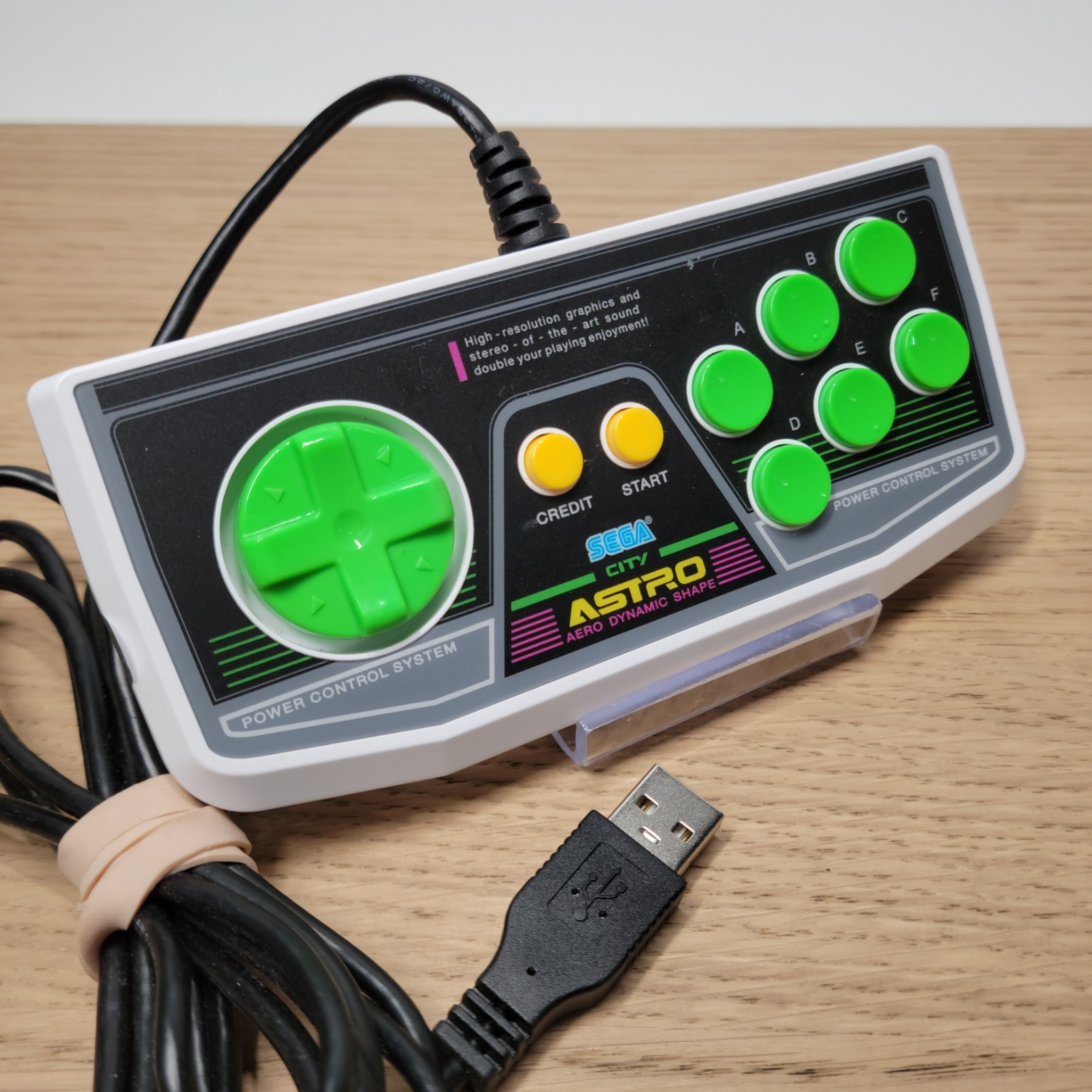 SEGA TOYS ASTRO CITY Mini Control Pad USB ACS 1002 US SELLER