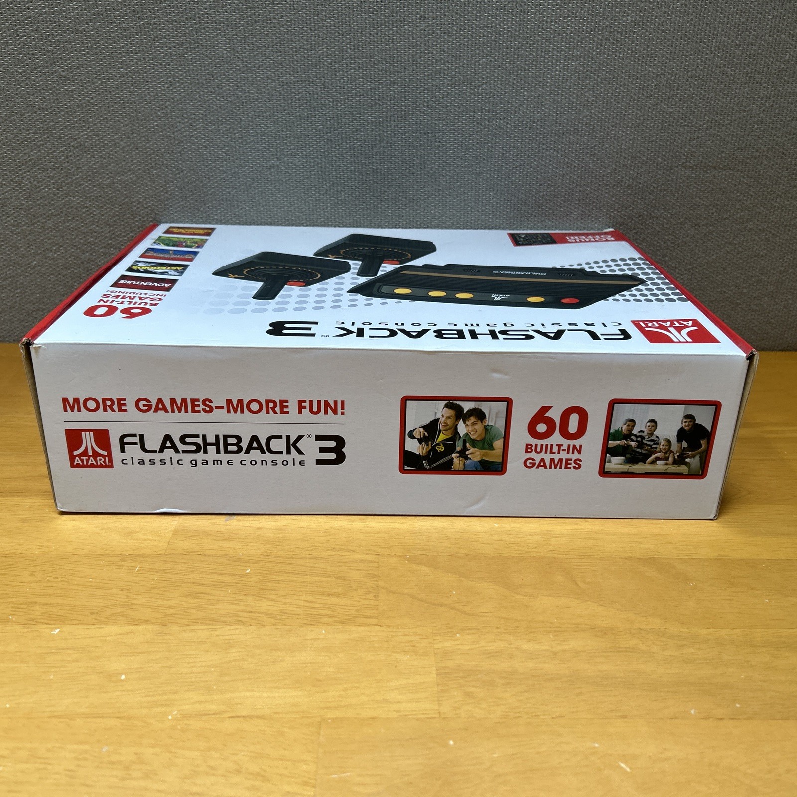 Atari Flashback 3 Classic Game Console with 60 Built-in Games Retro Gaming w/Box