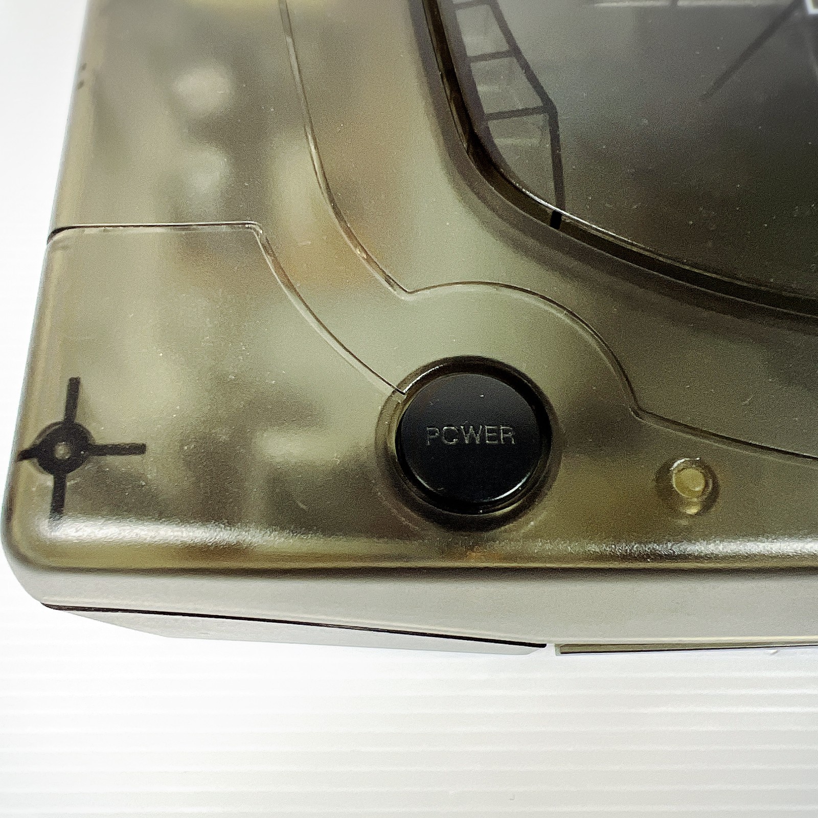 Sega Saturn Skeleton Black console Controller S-video RCA cable NTSC-J Tested JP