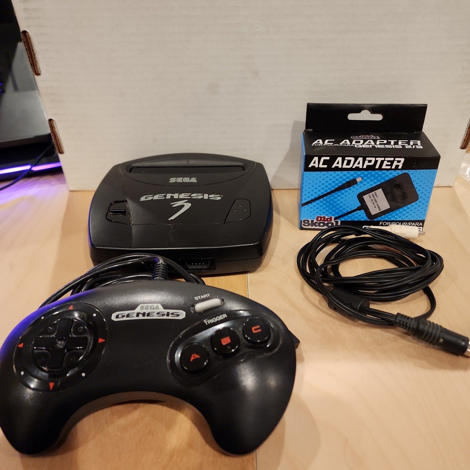 Sega Genesis Model 3 with hook ups and controller tested and working!
