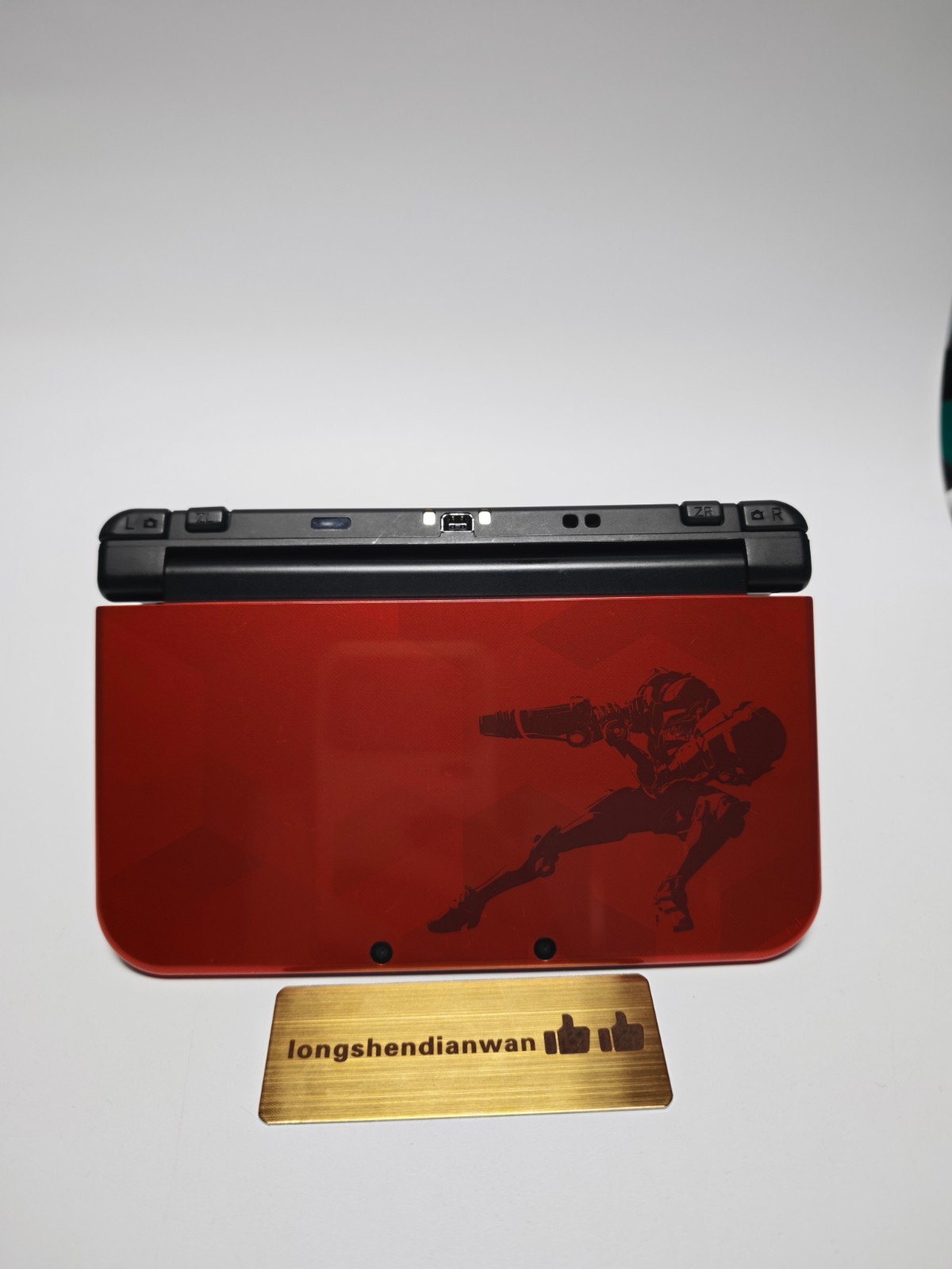 Nintendo Samus Aran Limited Edition new3dsxl game console used