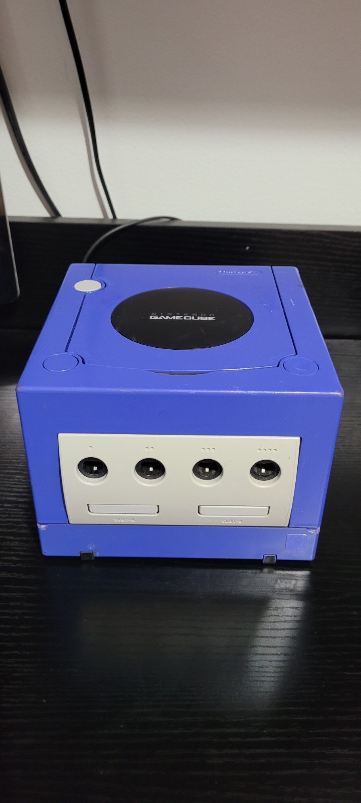 Nintendo GameCube 2001 Indigo Purple DOL-001 Game Console with Games Tested