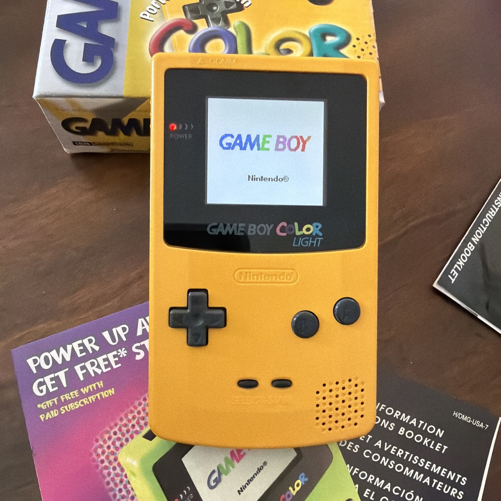 Nintendo Game Boy Color Handheld System – Dandelion Cib