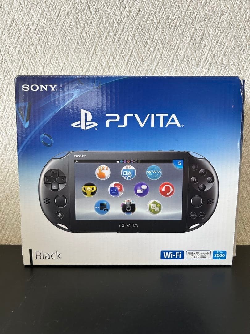 SONY PS Vita PCH-2000 Black Console PlayStation Vita