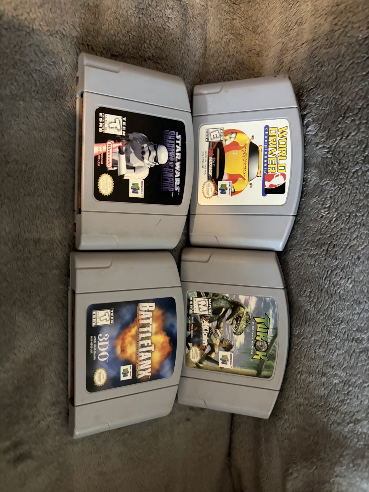 Nintendo 64 Console Bundle w/Controllers & games
