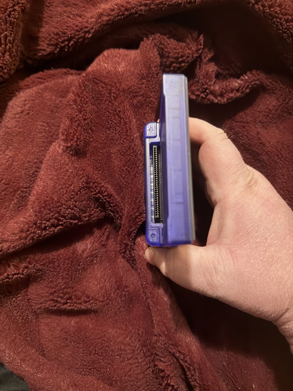 Analogue Pocket Transparent blue