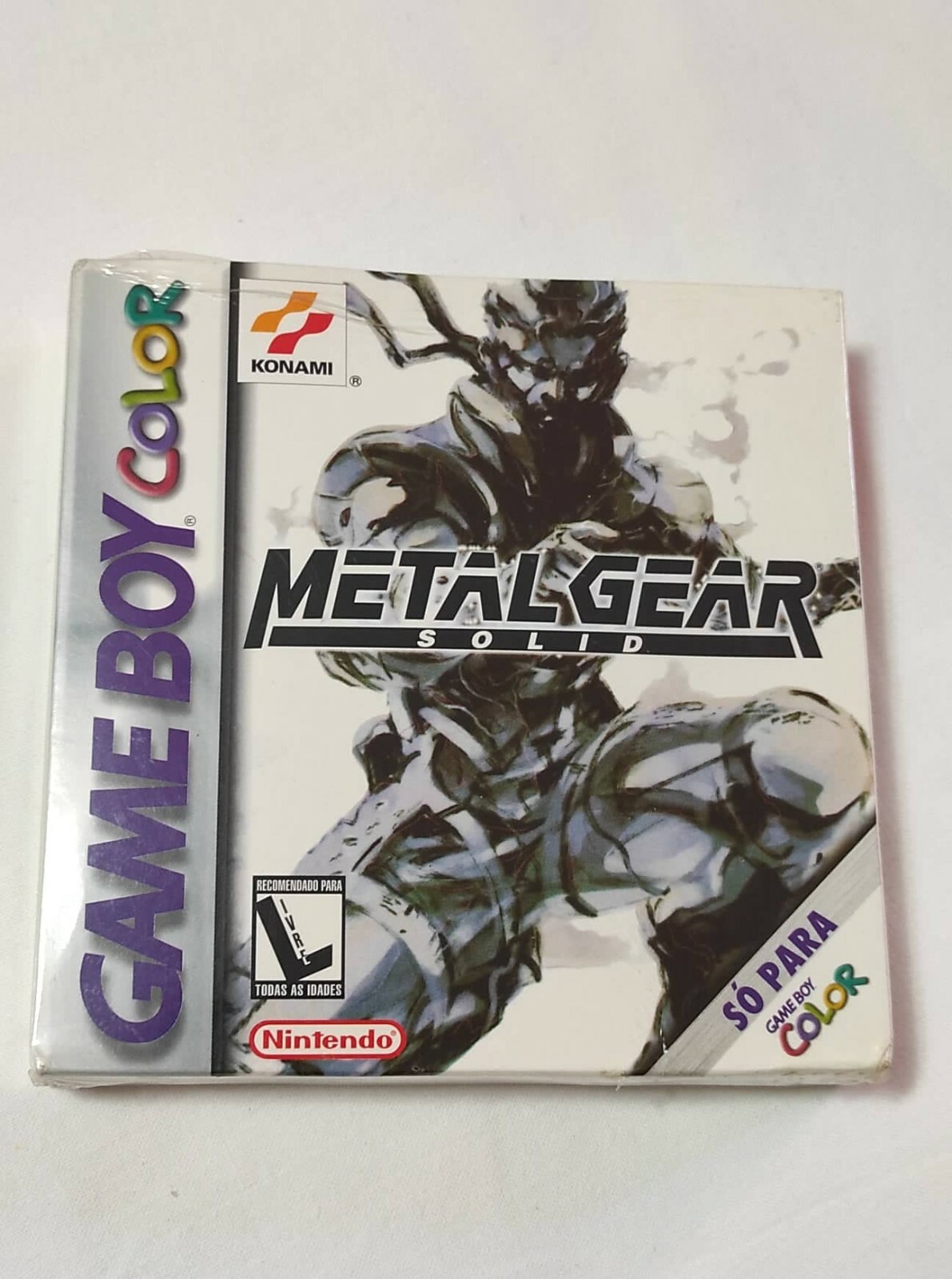 Game Boy Color : Metal Gear Solid Brazilian Version New Selead