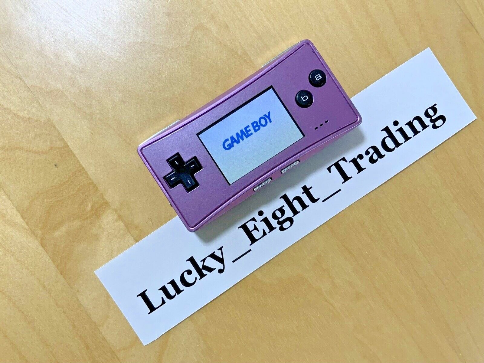 Nintendo Gameboy Micro Purple Console only [H]