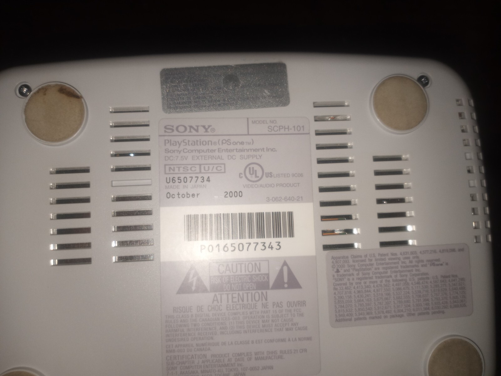PS1 Gen1 Second body style, Year 2000 Japan