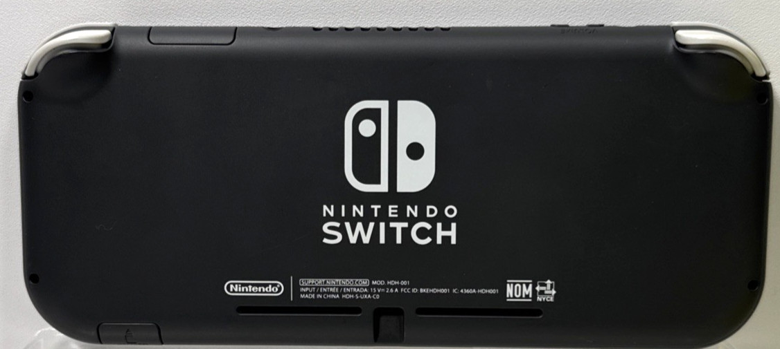 Nintendo Switch Lite Gray Handheld System Pre-Owned