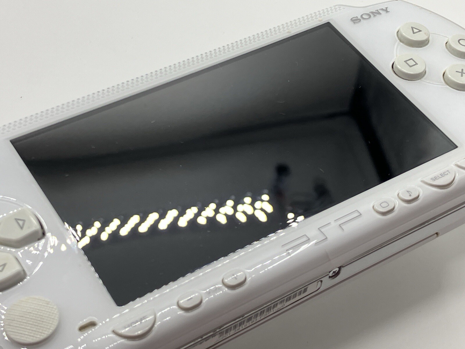 Sony PSP 1000 Ceramic White Console Only No Battery 9193