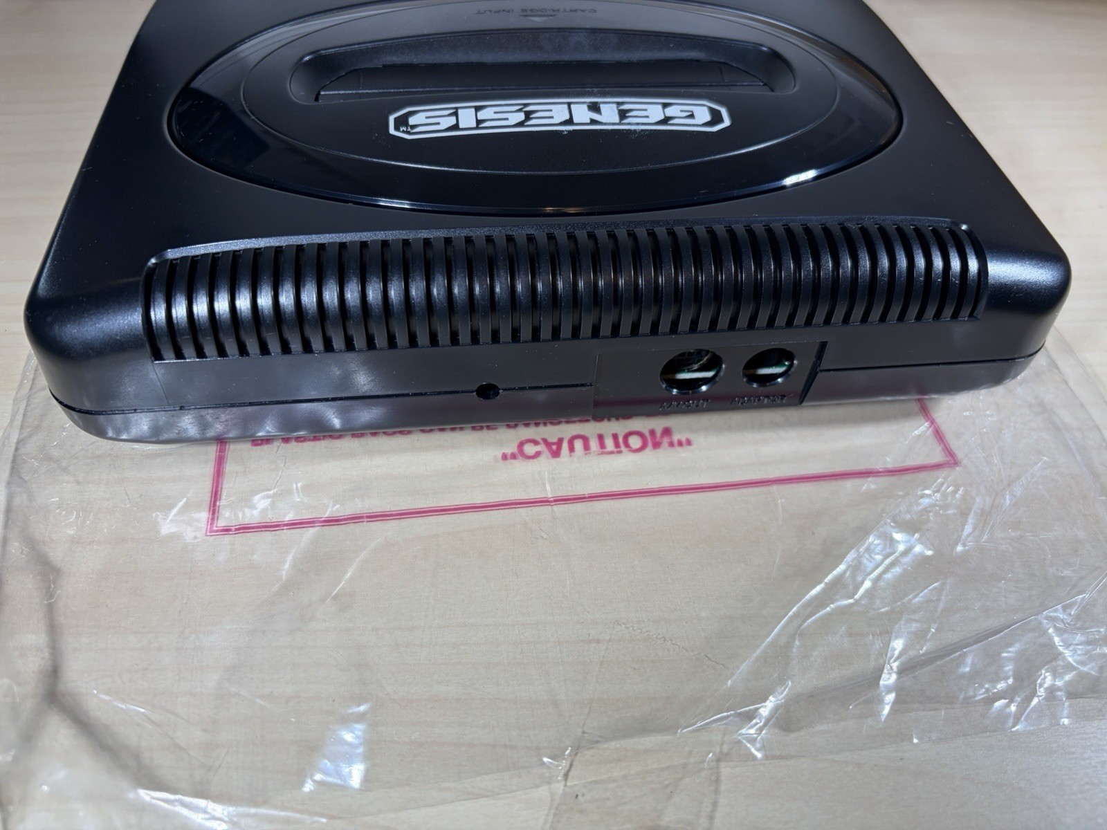 Sega Genesis II 2 Black Game Console System NFL 95