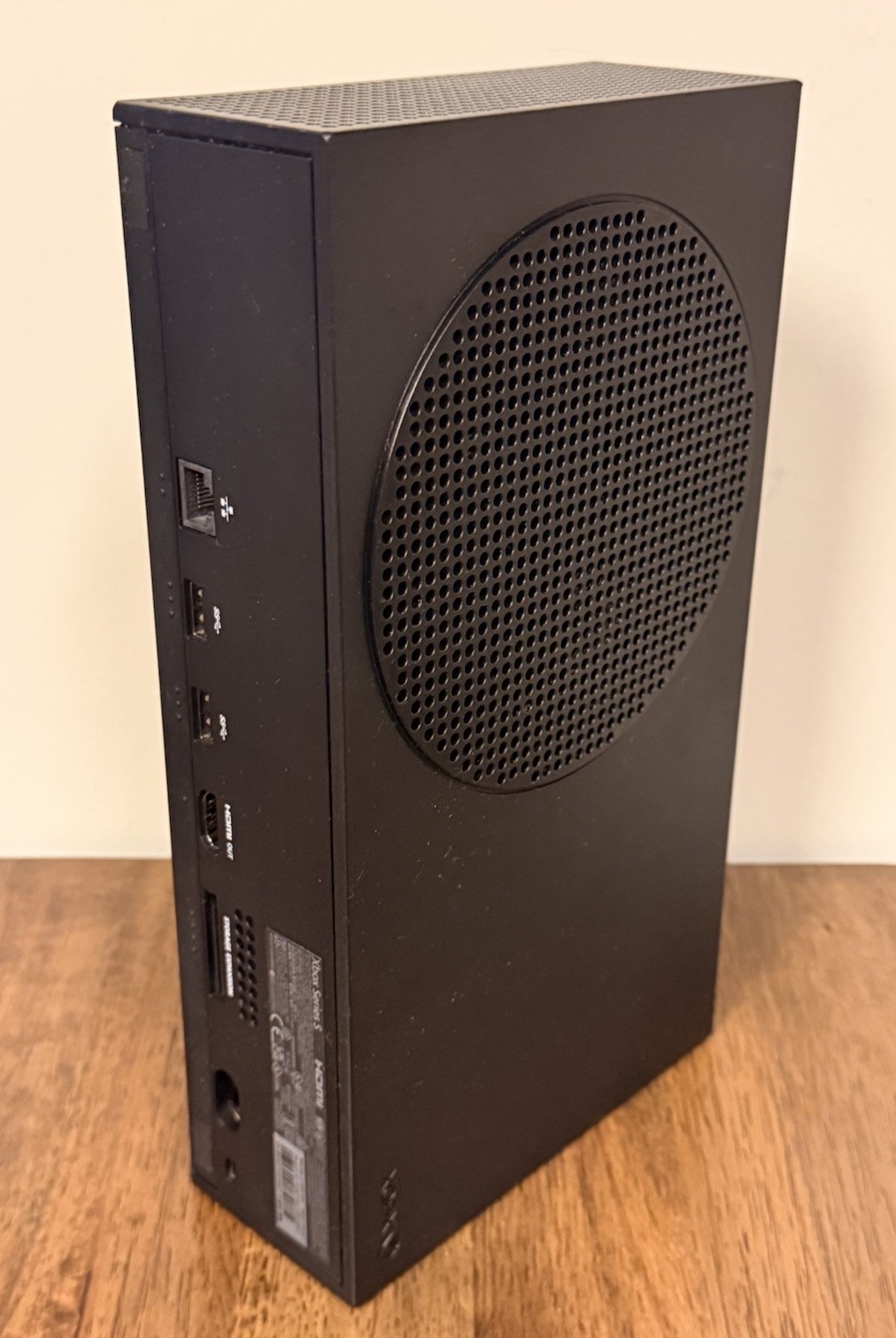 Xbox Series S 1 TB Black Console with Controller + Cords 1883 TESTED/WORKING
