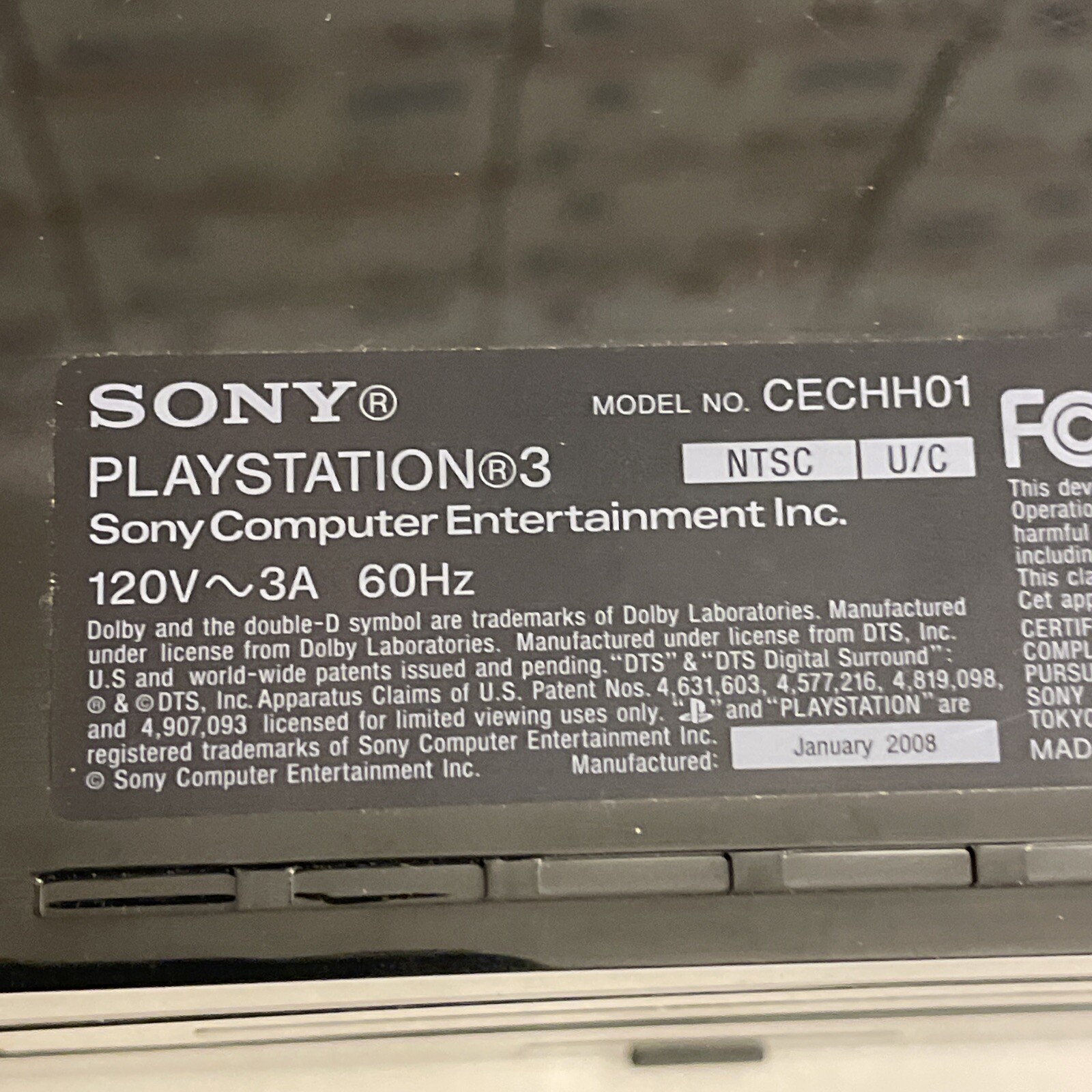 Sony PlayStation 3 Console System Bundle CECHL01 PS3 Contoller –