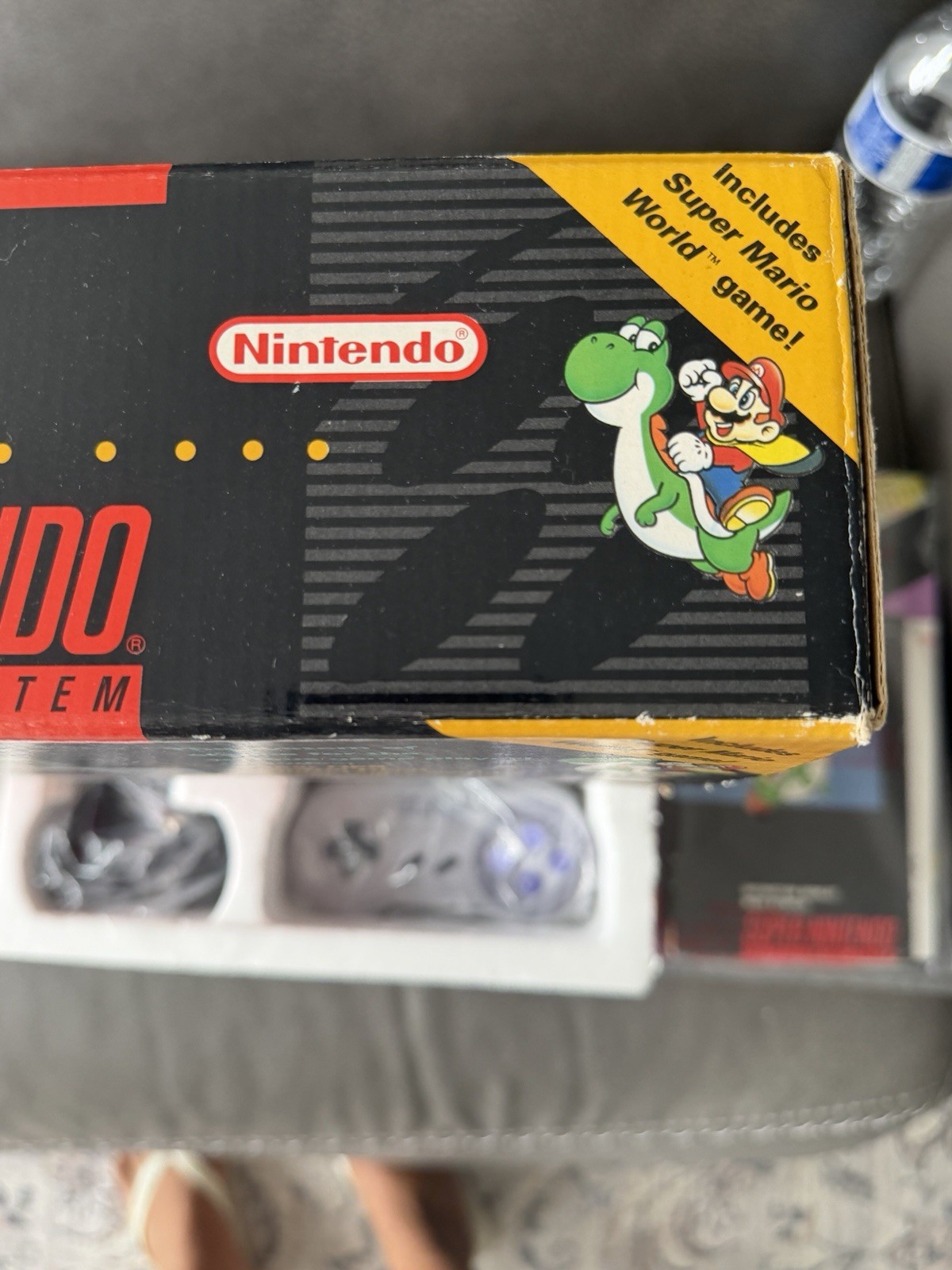 Nintendo SNES Gray Console Super Nintendo Entertainment System Serial Matching