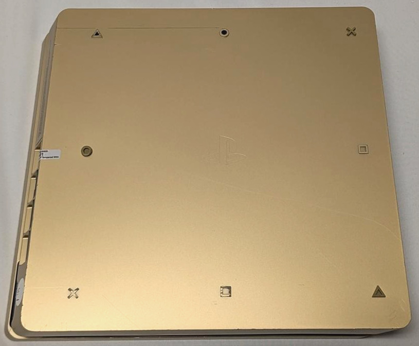 Sony PS4 PlayStation 4 Slim Limited Edition 1TB GOLD Console Bundle System Set