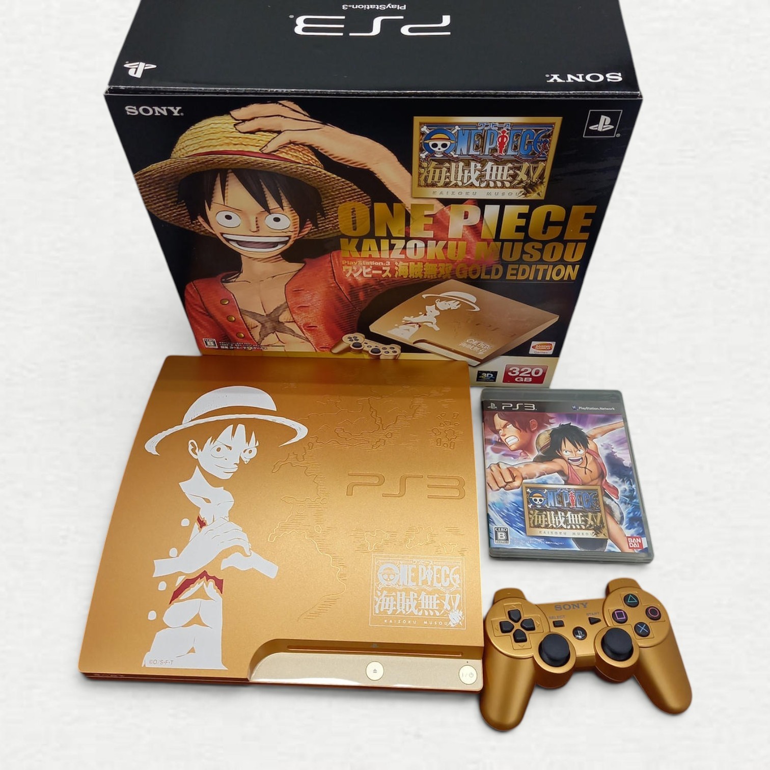 Sony PlayStation3 One Piece Kaizoku Musou Gold Edition Home Console Blu-Ray