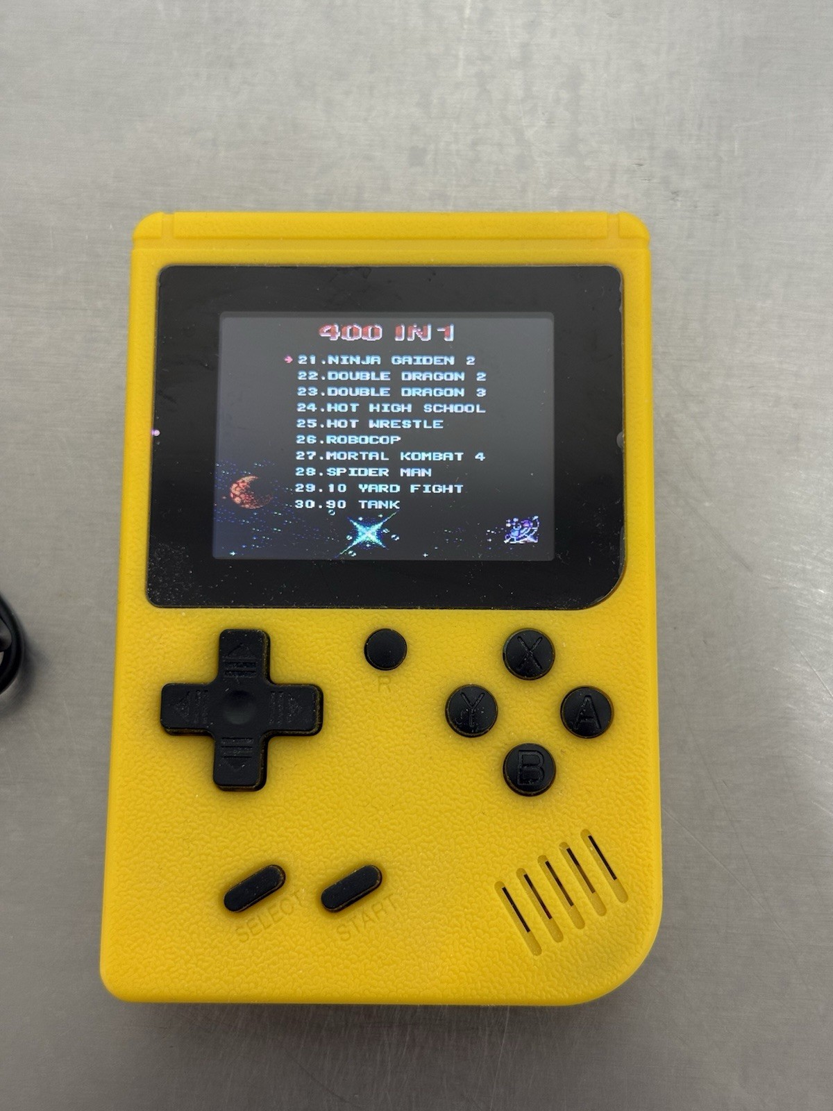 Game Box Plus, Yellow, 400+ Classic Games