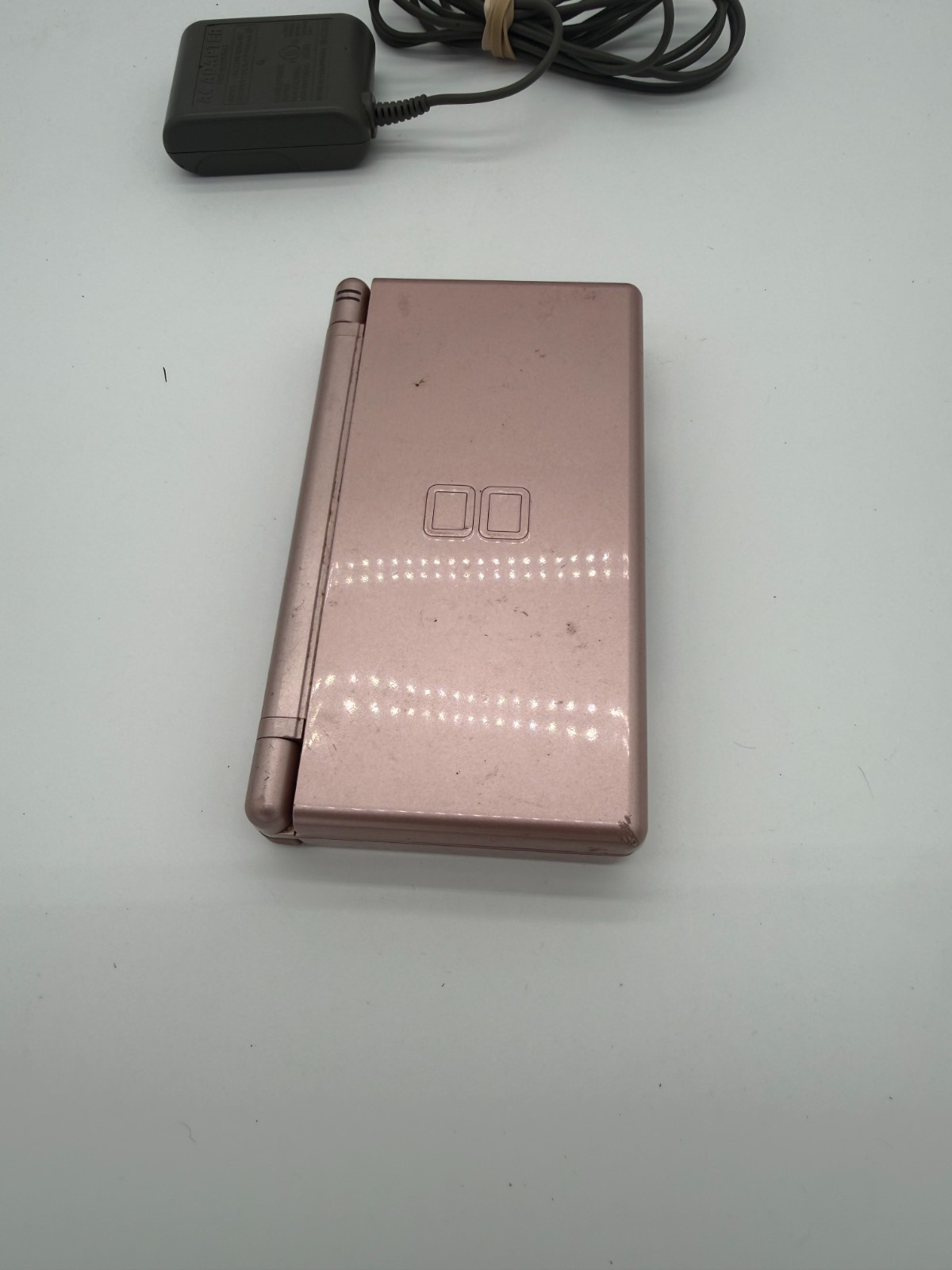 Nintendo DS Lite Rose Gold *Broken Screens* With Charger