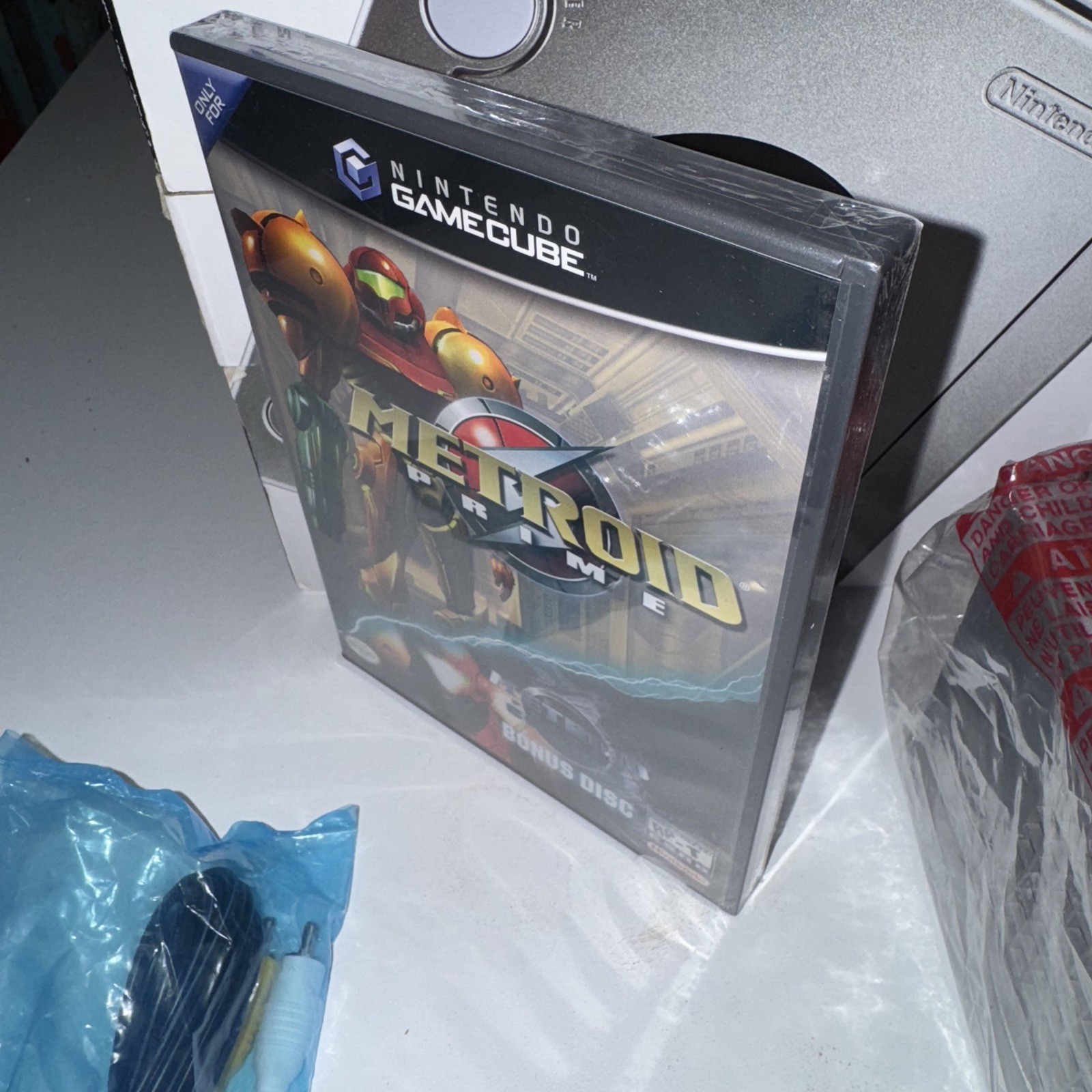 Platinum Nintendo GameCube [Metroid Bundle] Brand NEW Game