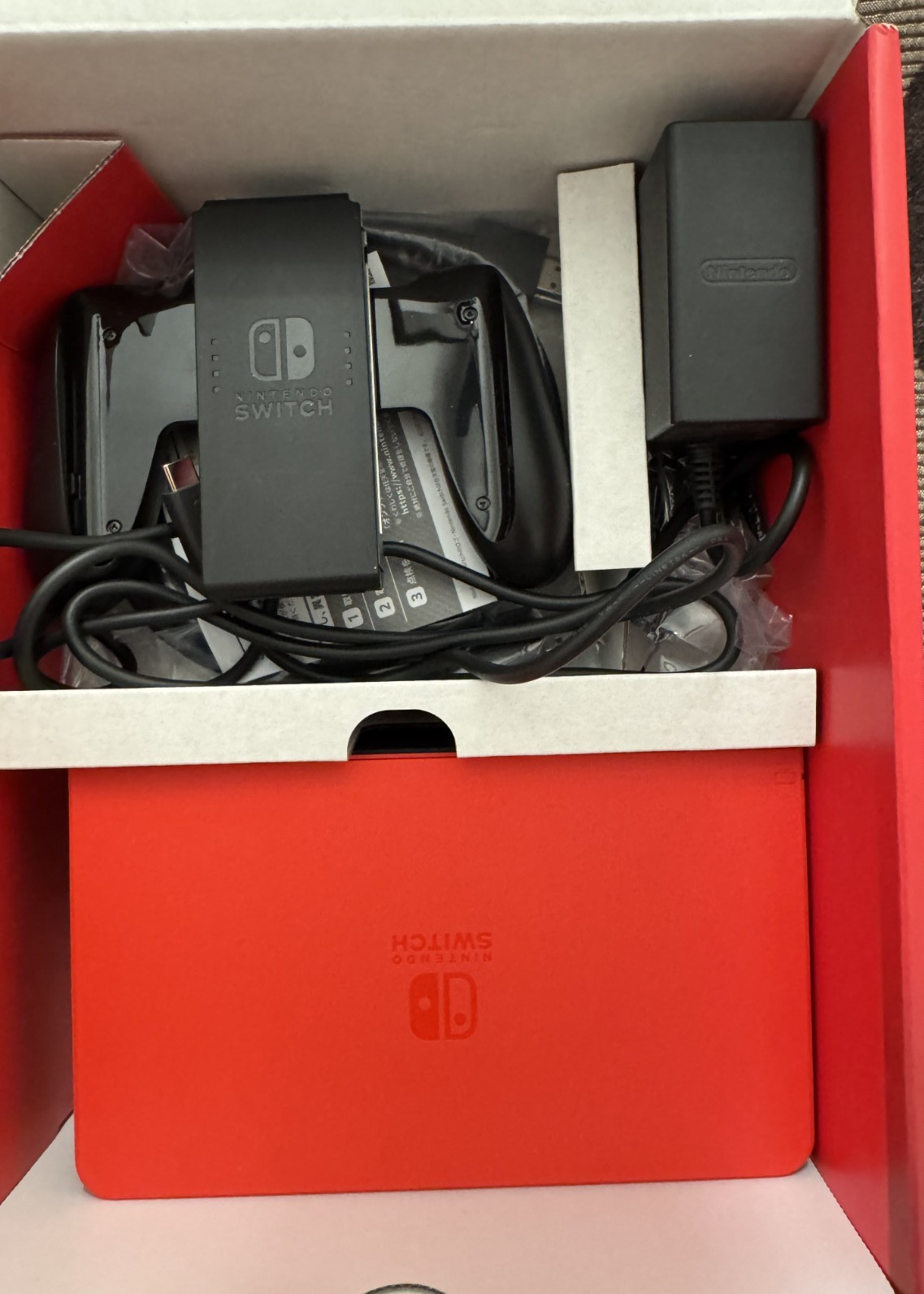 Nintendo Switch (OLED Model) Mario Red Edition Console