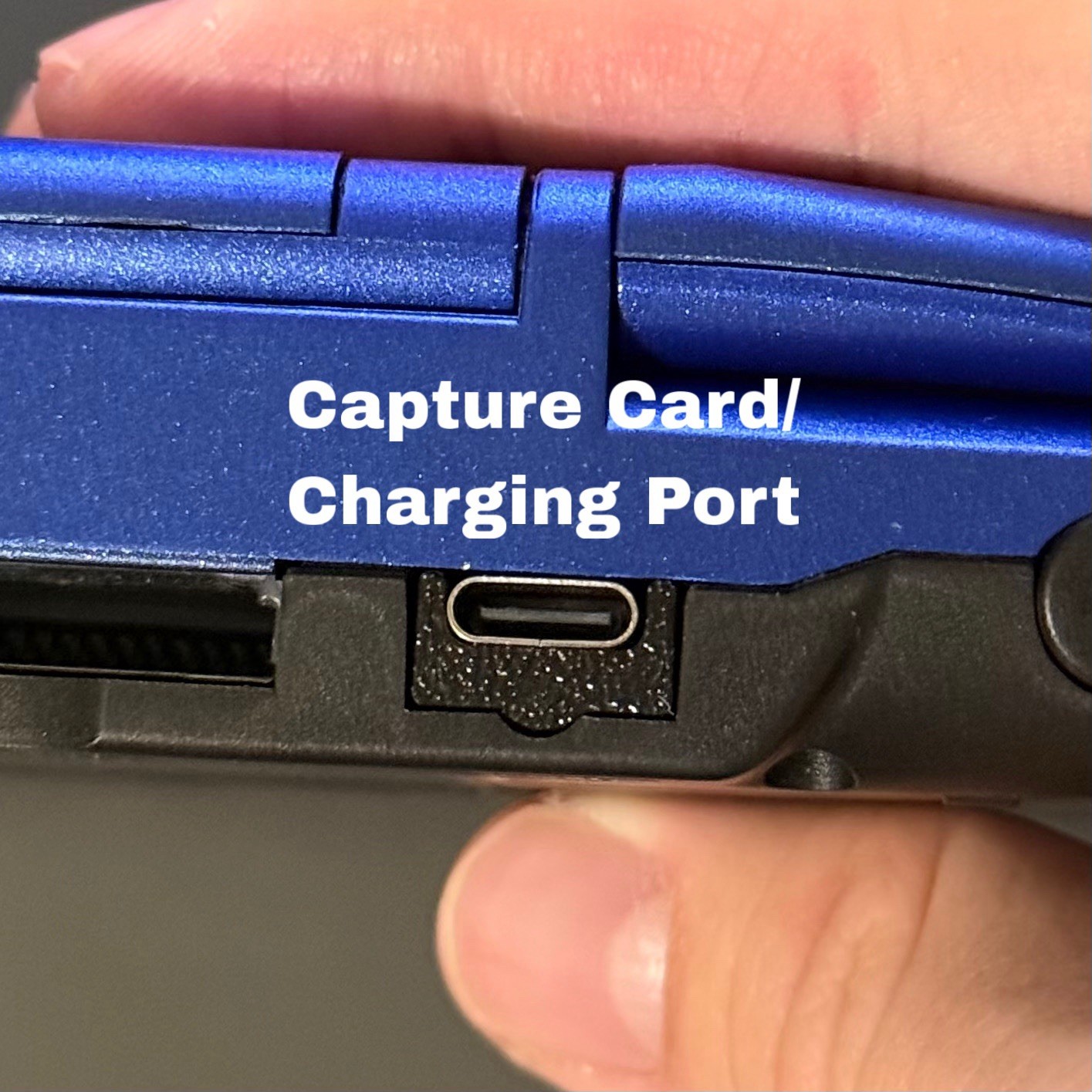 Custom DS Loopy Capture Card USB C/ Controller Board Yveltal/Xerneas Blue
