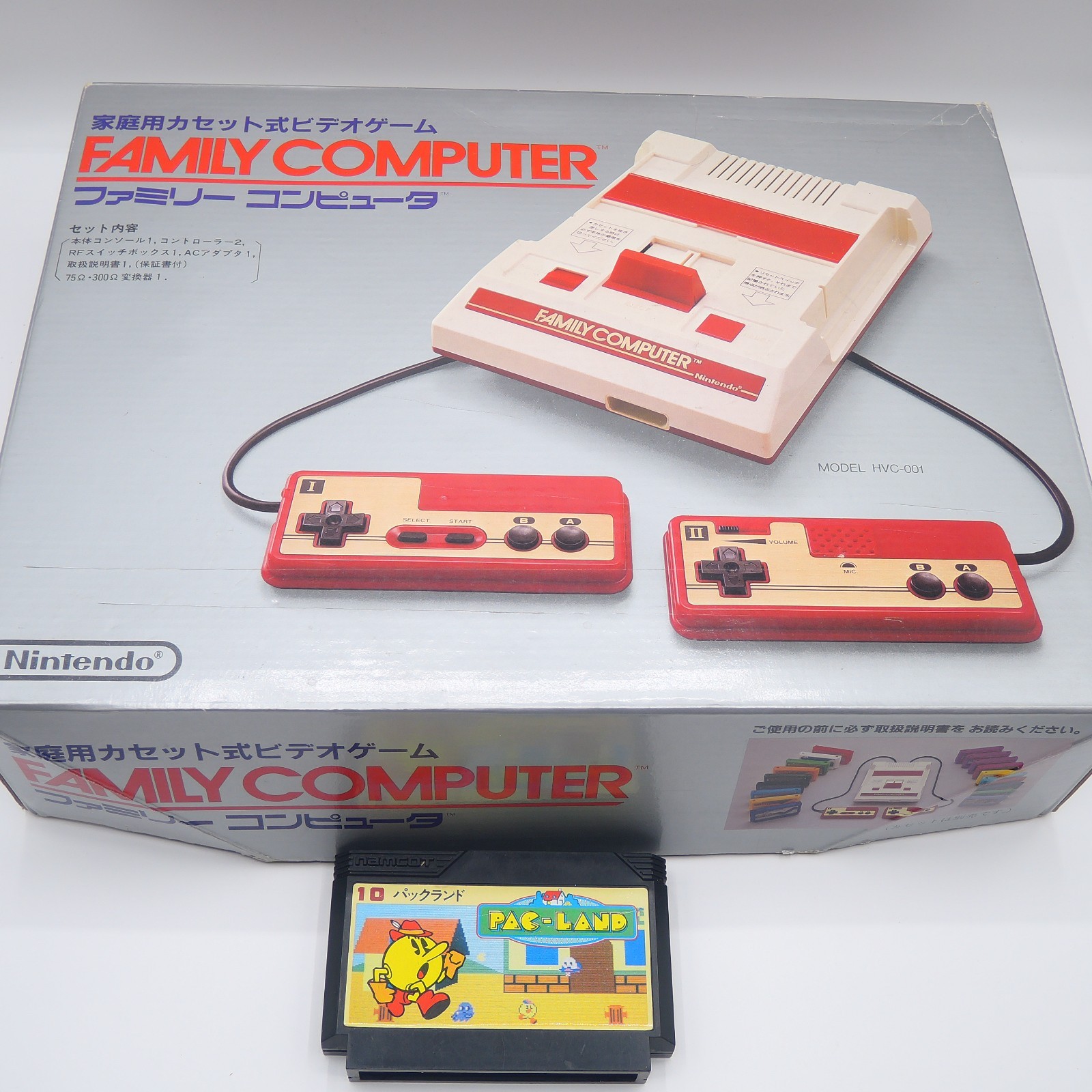 Nintendo Famicom Japanese Console boxed HVC-001 tested H2727605