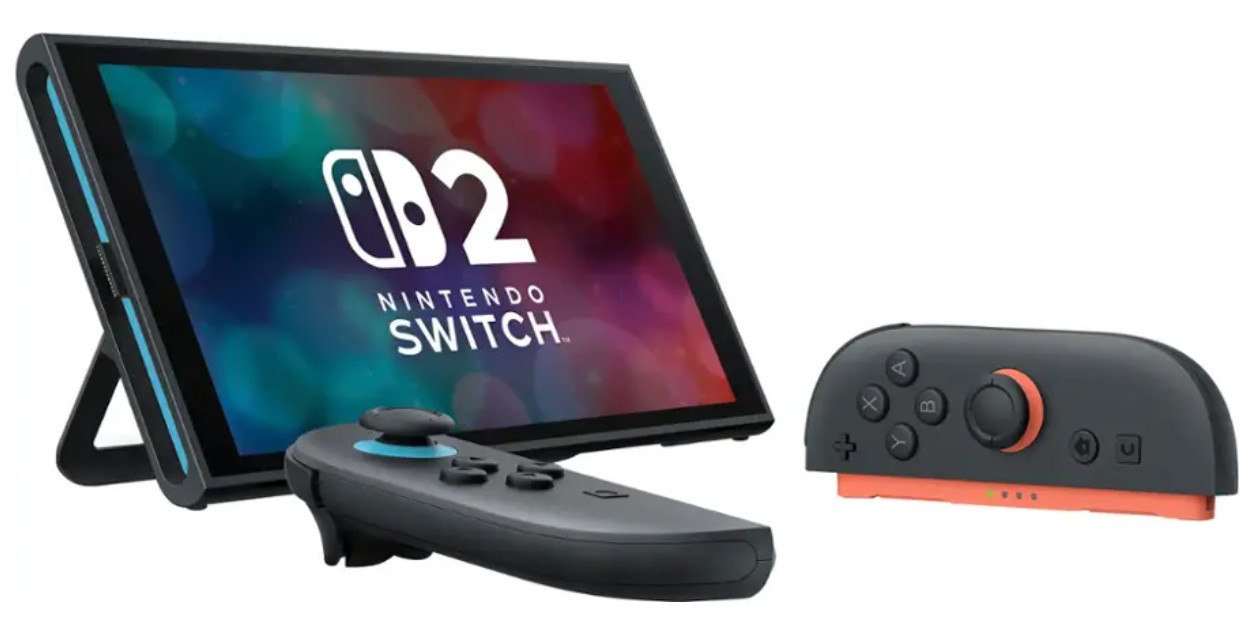 NEW Nintendo Switch 2 Game Console + Mario Kart World + Super Mario Galaxy 1 & 2