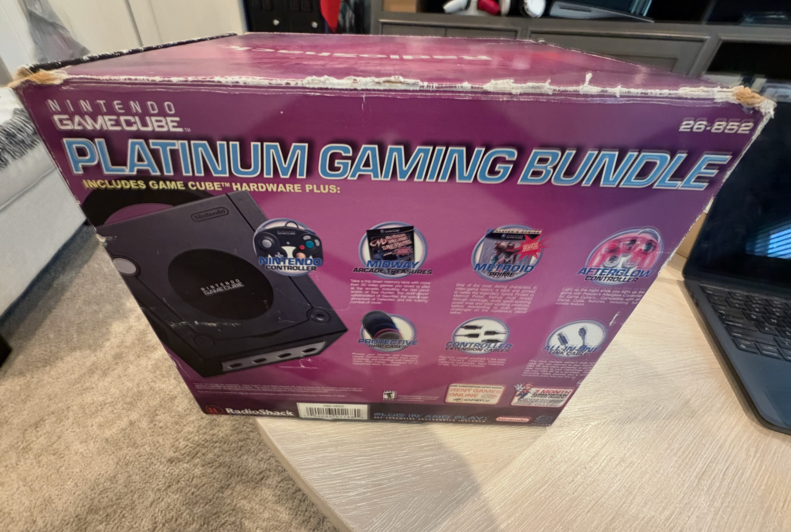 Gamecube platinum gaming bundle radio shack