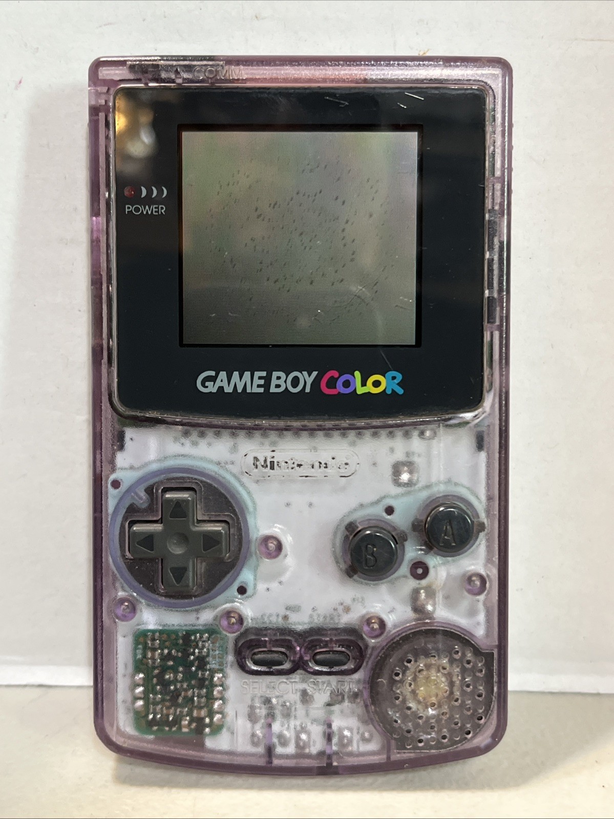 Nintendo Gameboy Color Handheld Console (CGB-001) Atomic Purple (TESTED). “RM”