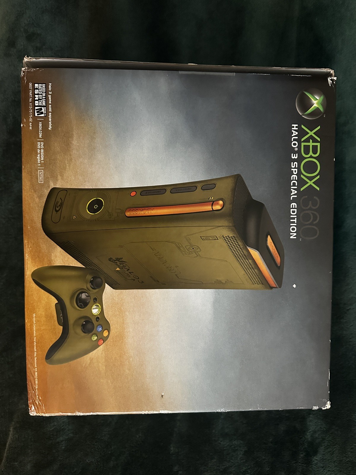 Microsoft Xbox 360 Halo 3 Special Edition Console Green – Authentic