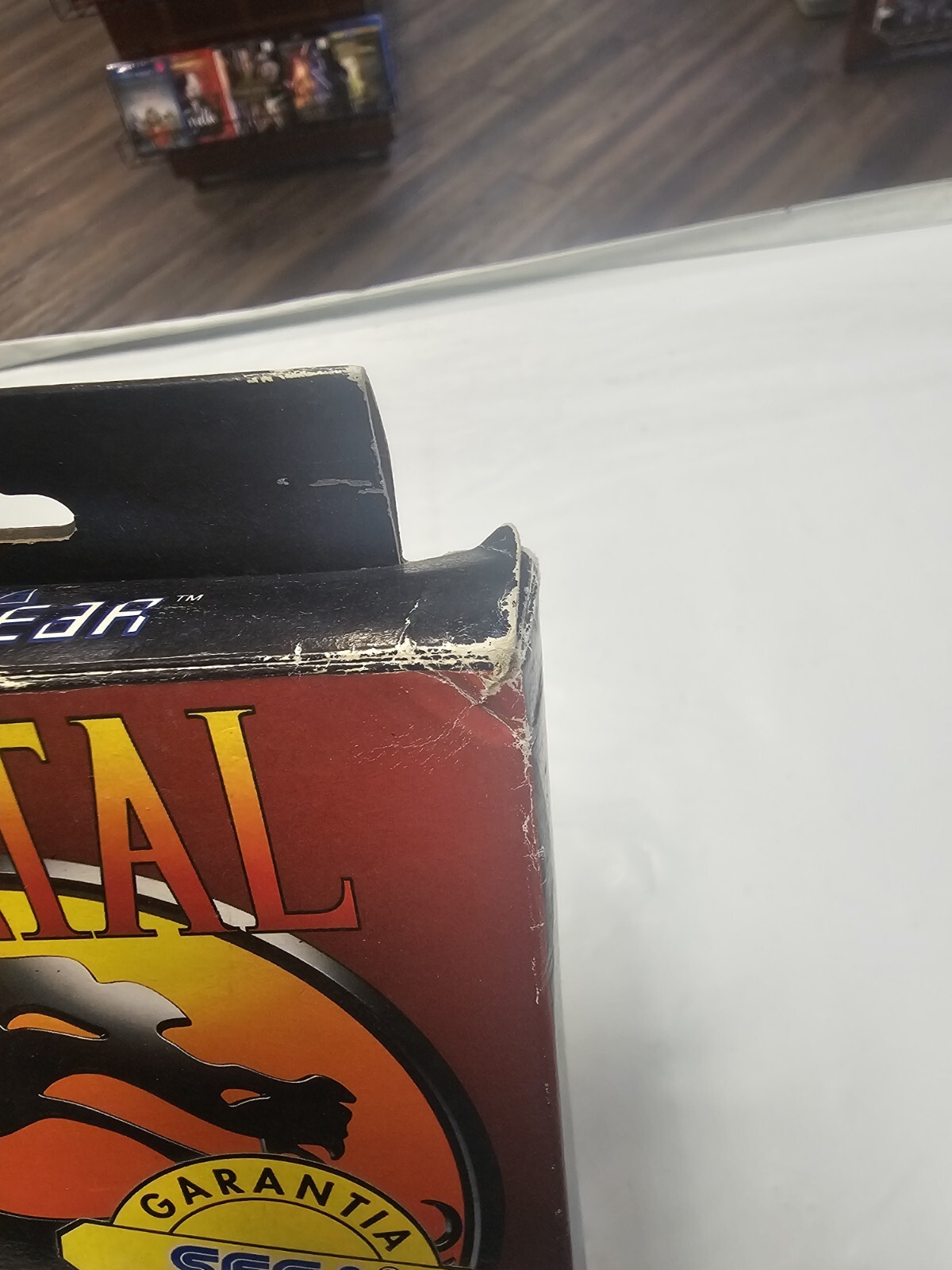 Mortal Kombat – Sega Game Gear – Complete In Box CIB. Sega Portugal Sticker!!
