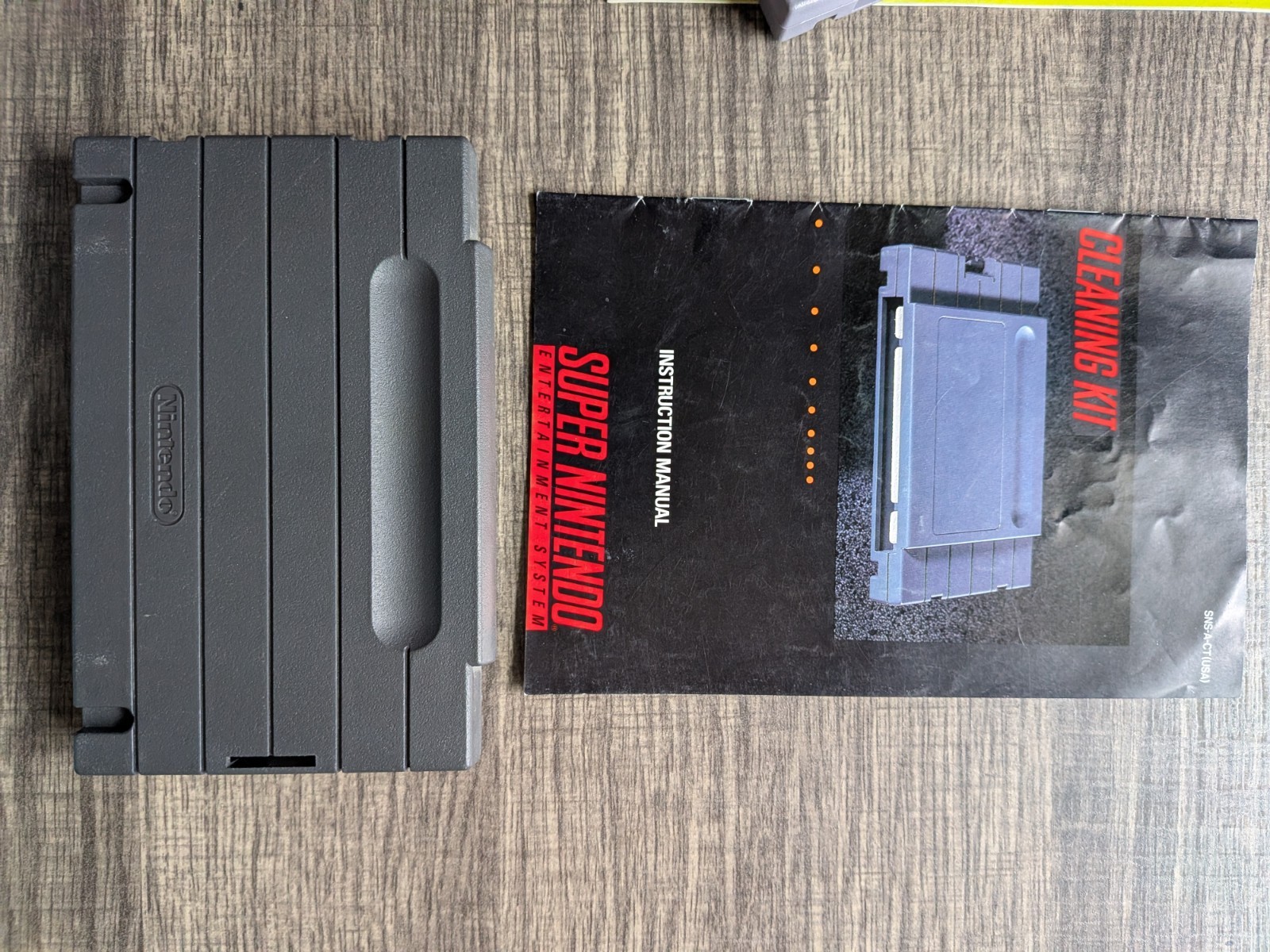 SNES Console SNS-001 Bundle OEM Controlller W/ Cables – Tested Read DESCRIPTION
