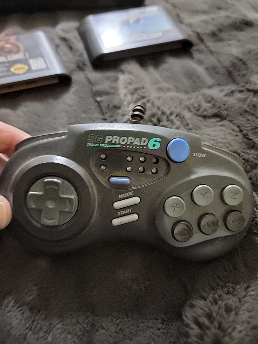Sega Genesis Console w Games & Controller Works Mortal Kombat 3 NFL ’95 Sonic ++