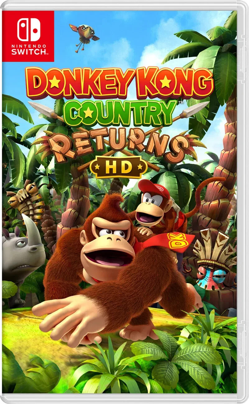 Donkey Kong Country Returns HD Switch Brand New Game Special (2025) ON HAND
