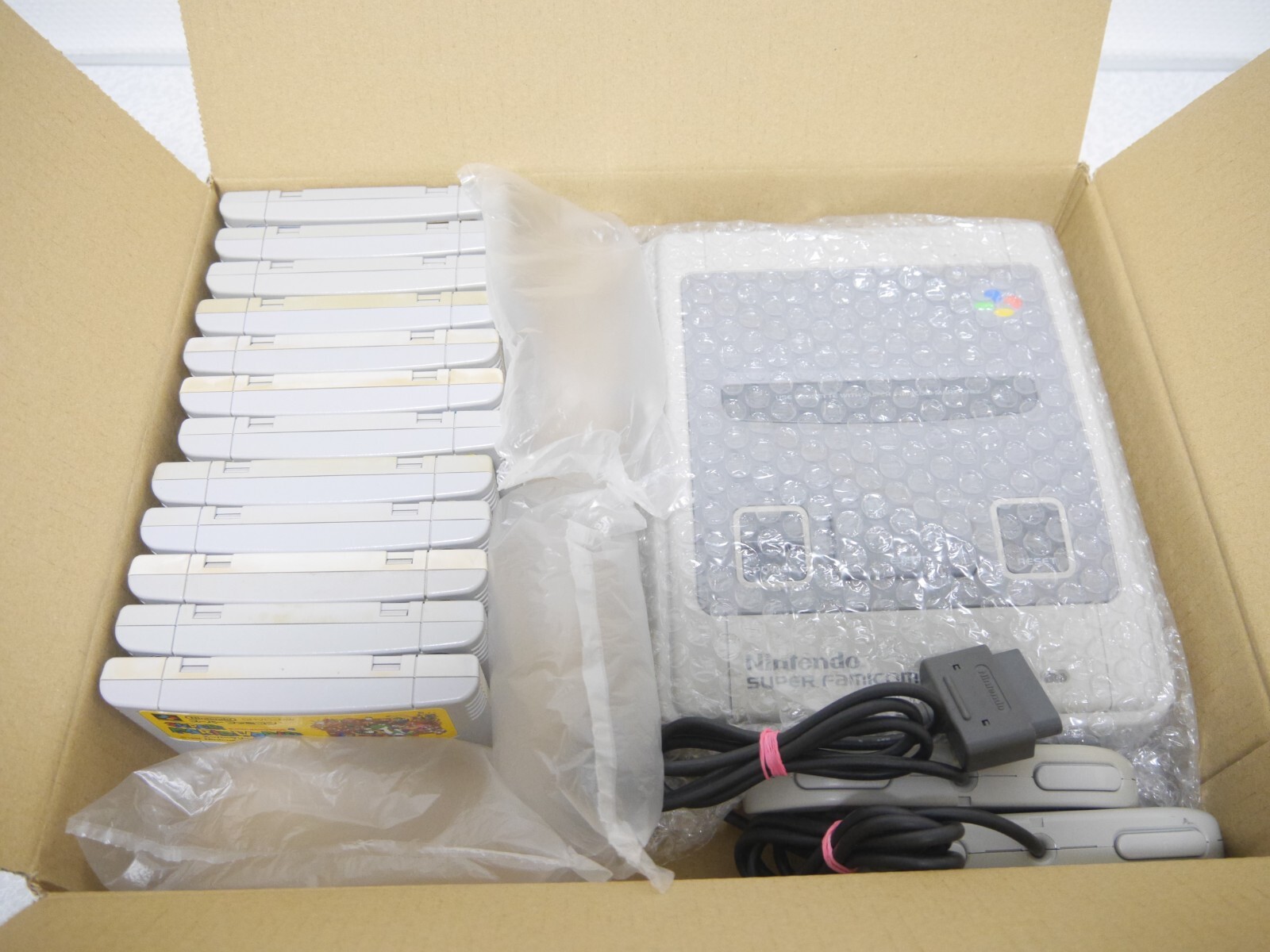 Nintendo Super Famicom SFC Console Bundle 12 games＆Controller Free Shipping