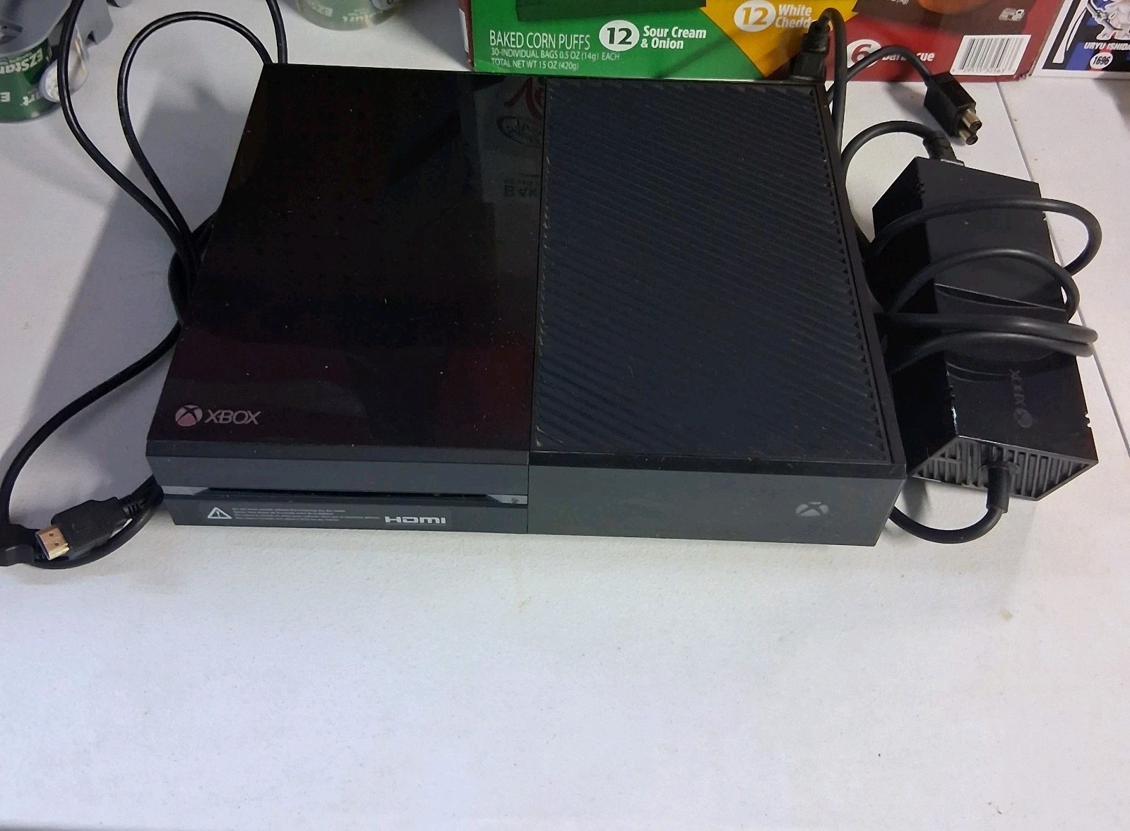 Xbox One Model 1540 500GB Console w/ Power Brick & HMDI Cable No Controller