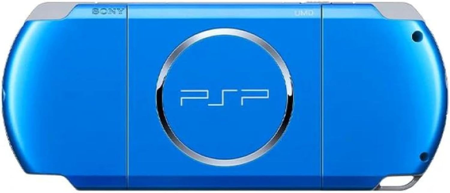 Sony PlayStation PSP-3000 Console Handheld System Wi-Fi Capability Vibrant Blue
