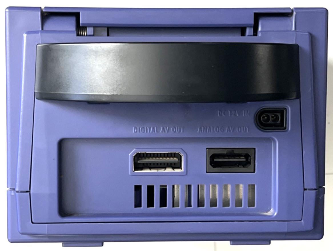 Nintendo GameCube Console System Indigo Purple DOL-001 Tested Working