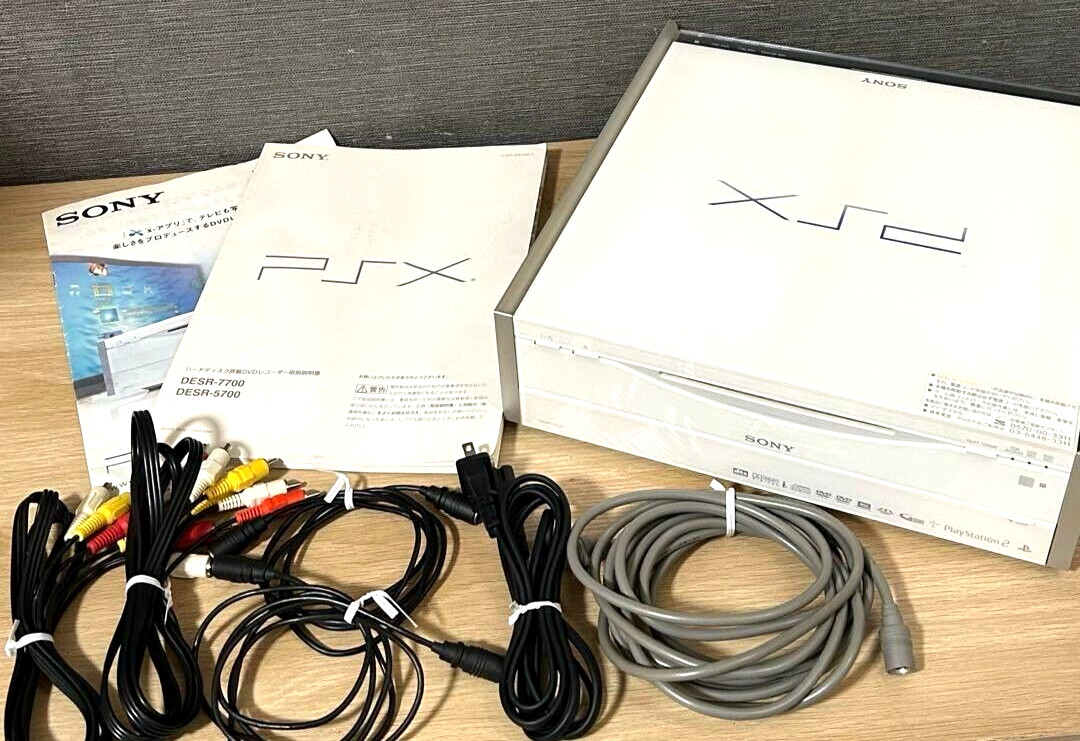 SONY PSX DESR-7700 Console System NTSC-J CD Game 250GB Used From Japan