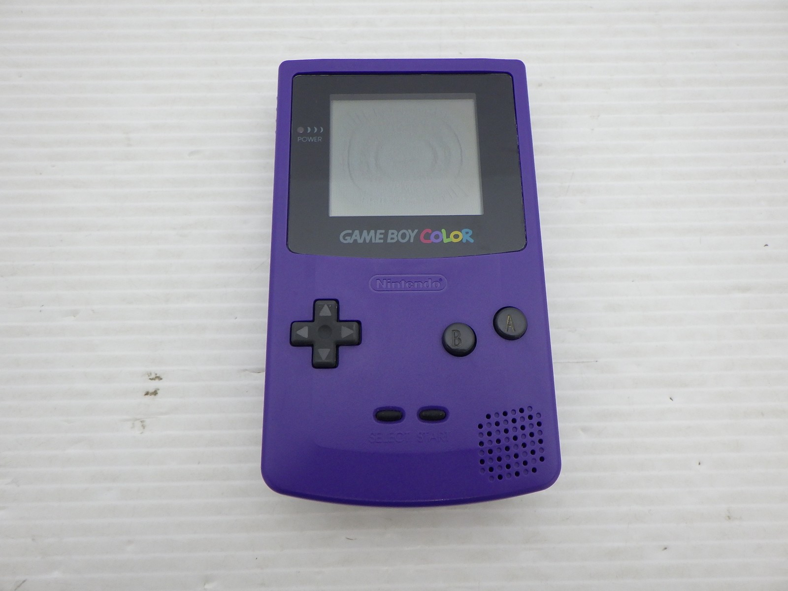 AS IS-Game Boy Color Console (CGB-001 / Purple) 9000025556422