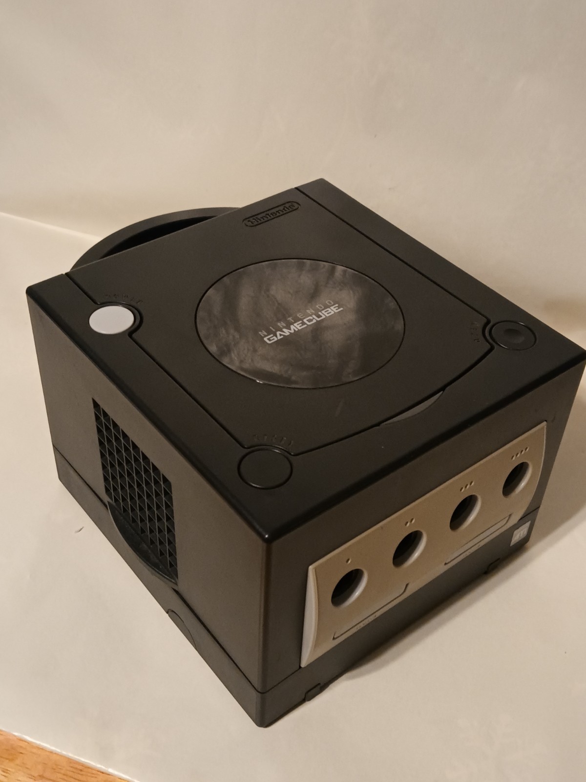 Nintendo GameCube Bundle DOL-001 Black Console, Purple Controller. Harry Potter