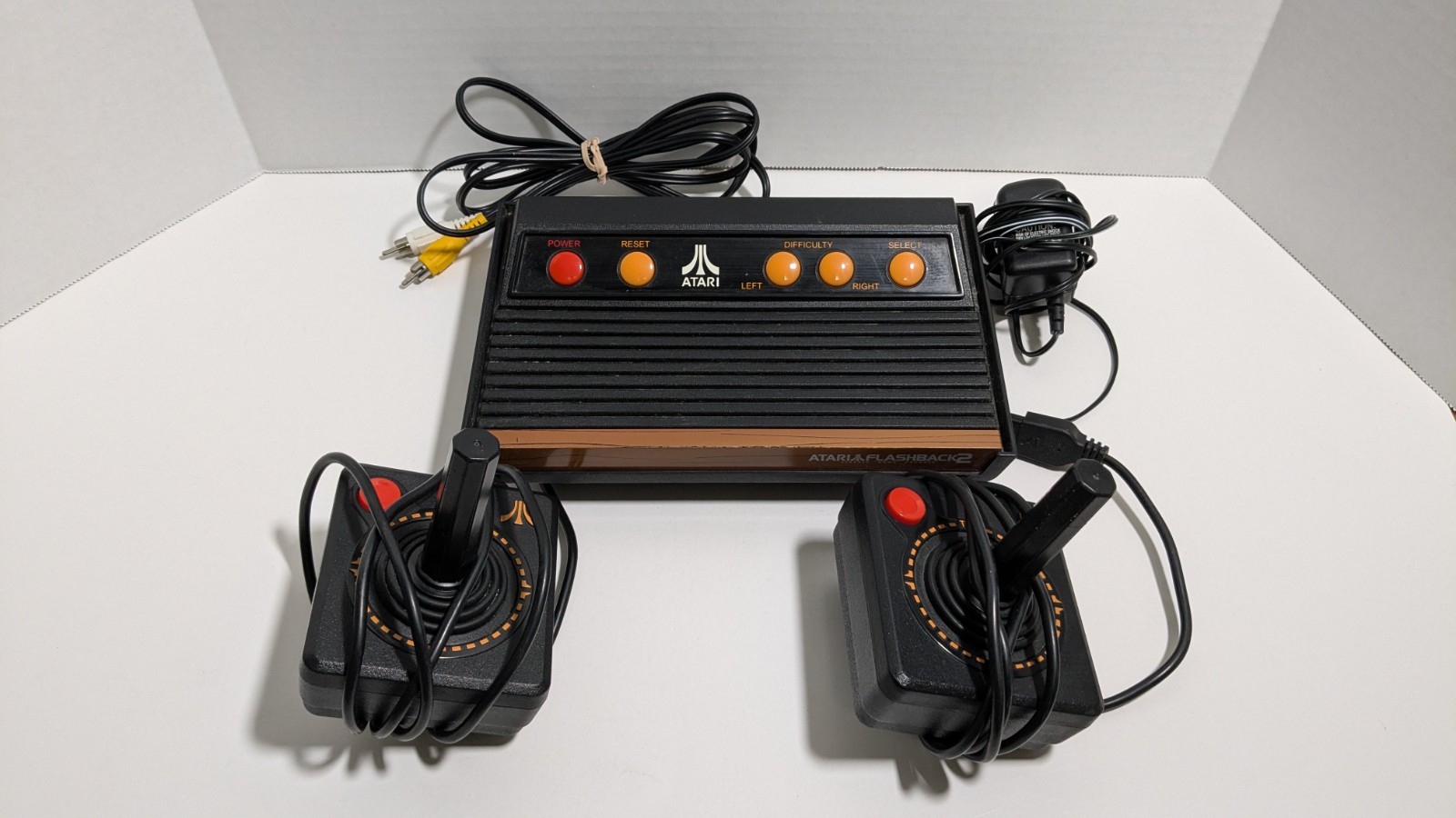 Atari Flashback 2 with 2 Joystick and AC Adapter, 40 Games Pre-Loaded, Tested