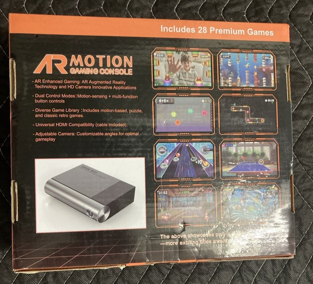 MetFut Plug & Play AR Motion Gaming Console for Kids & Family