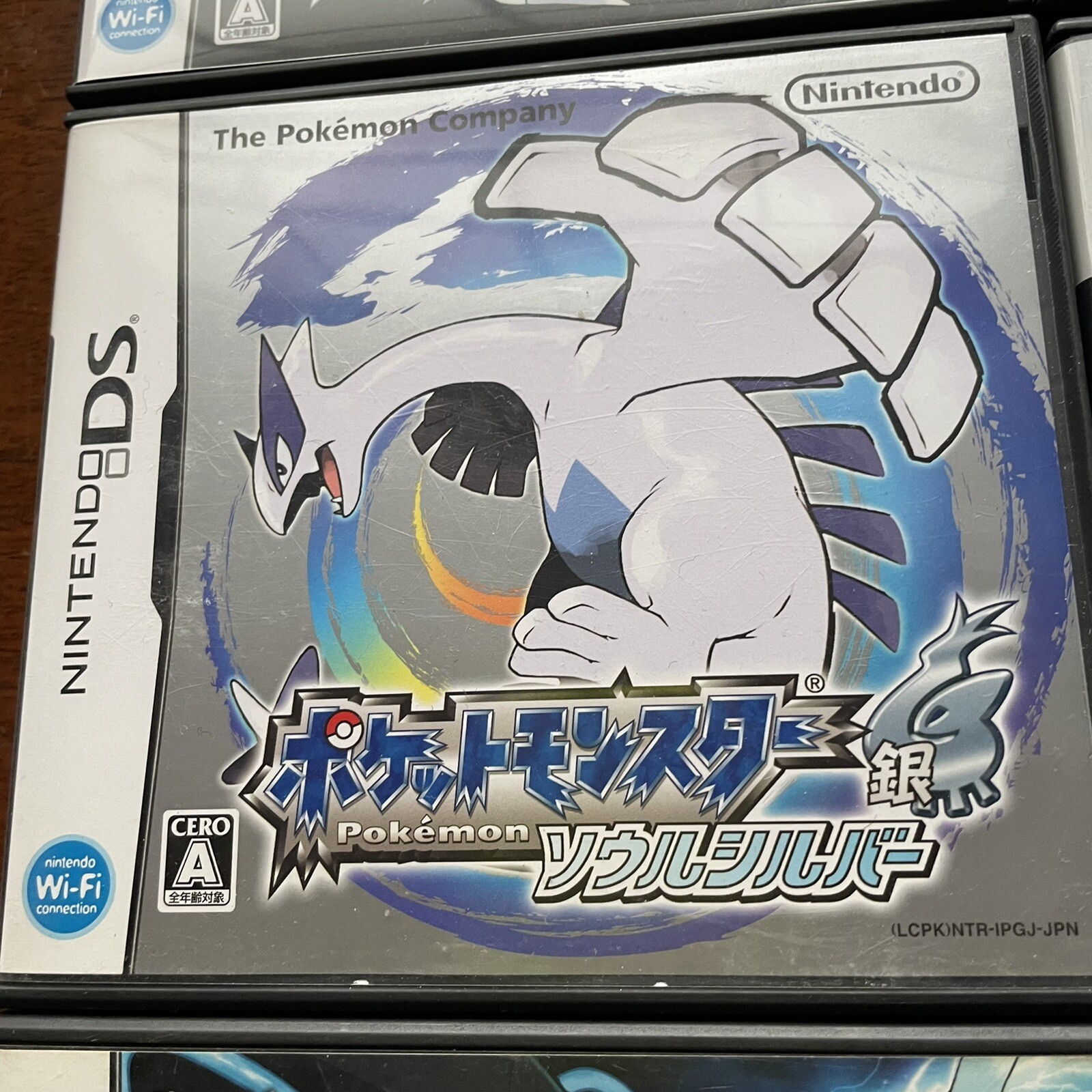DS Pokemon Black 2/White 2/Heart Gold/Soul Silver/Platinum/Diamonds/Pearl JPN v.