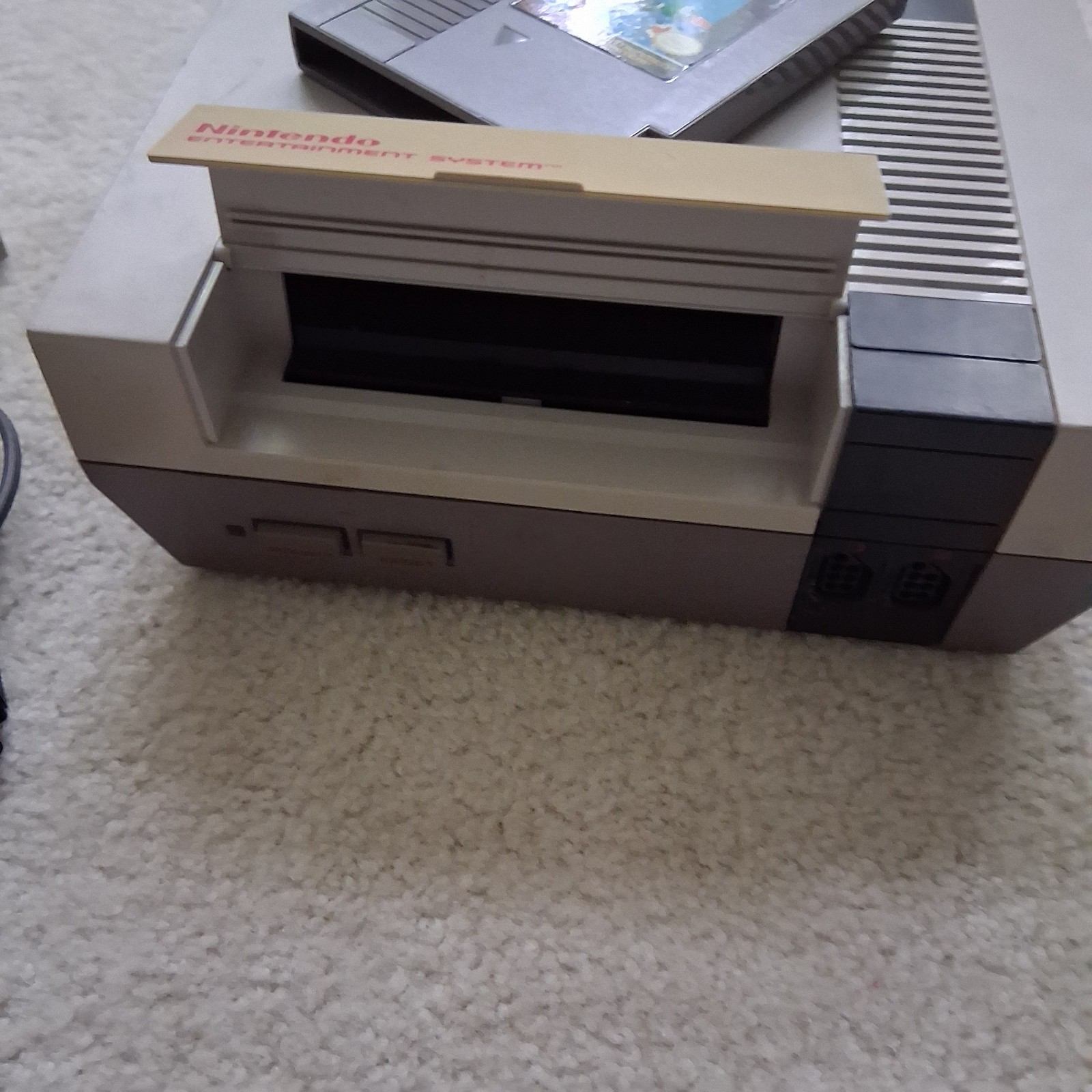 Original Nintendo NES Console Bundle (NES-001) Retro Gaming 2 Controllers Game