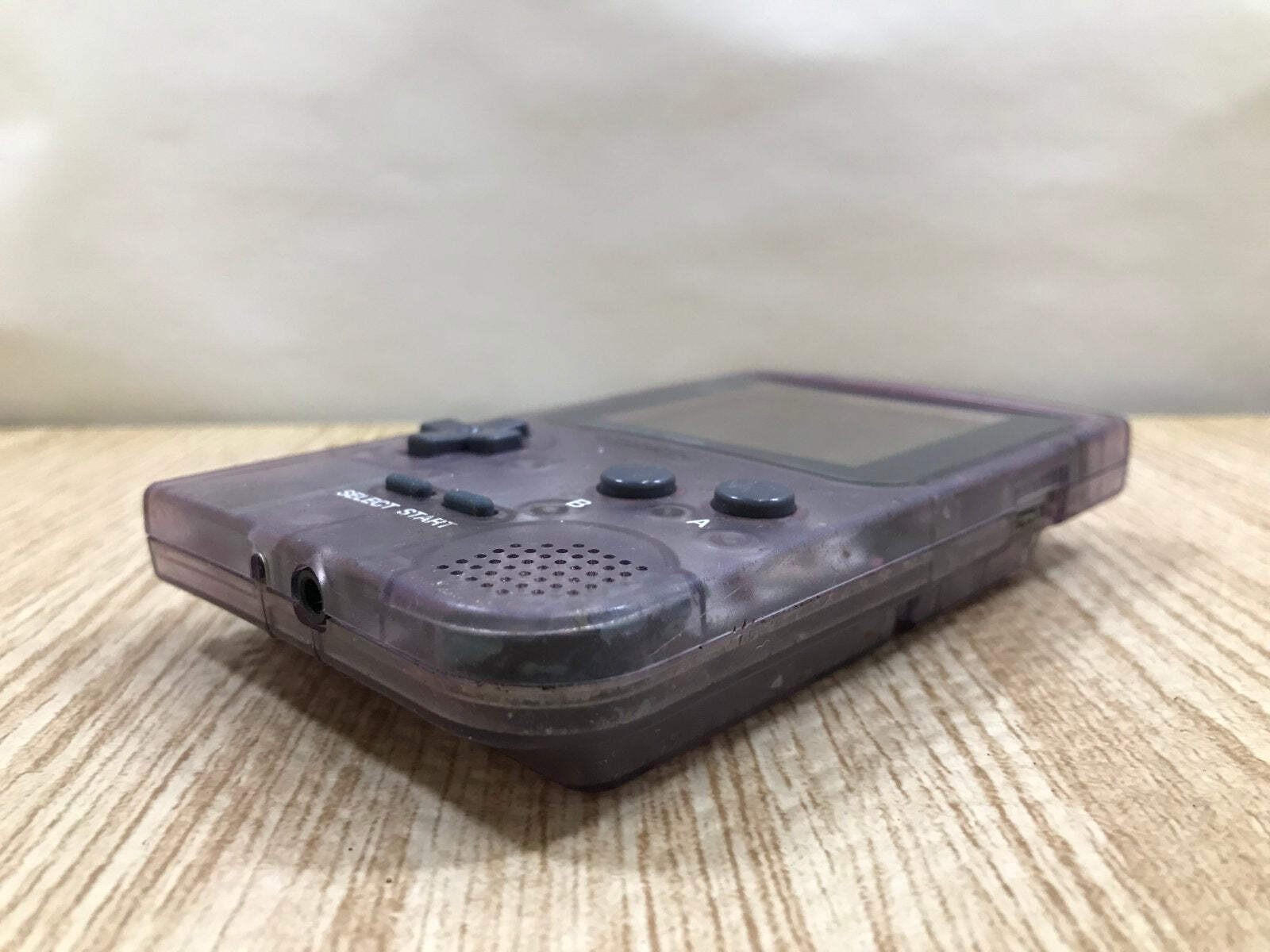 GameBoy Pocket Clear Purple Console Nintendo Japan – Not Working LG9025