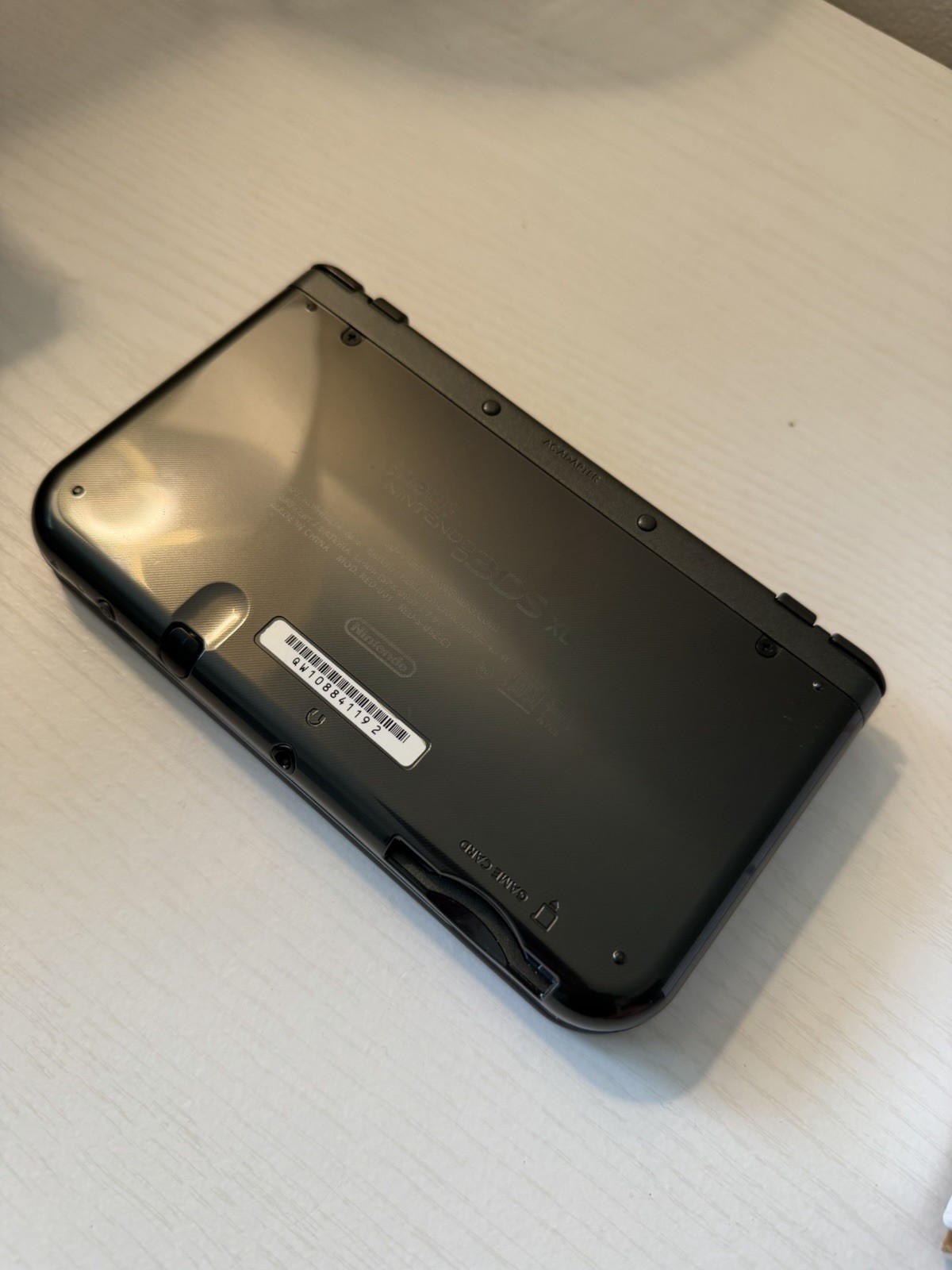 New Nintendo 3DS XL Black Console W/ Charger Stylus Manual Tested Works Great US