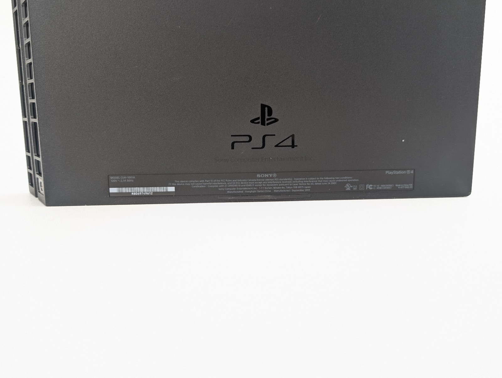 Sony PlayStation 4 Console Only Black CUH-1001A