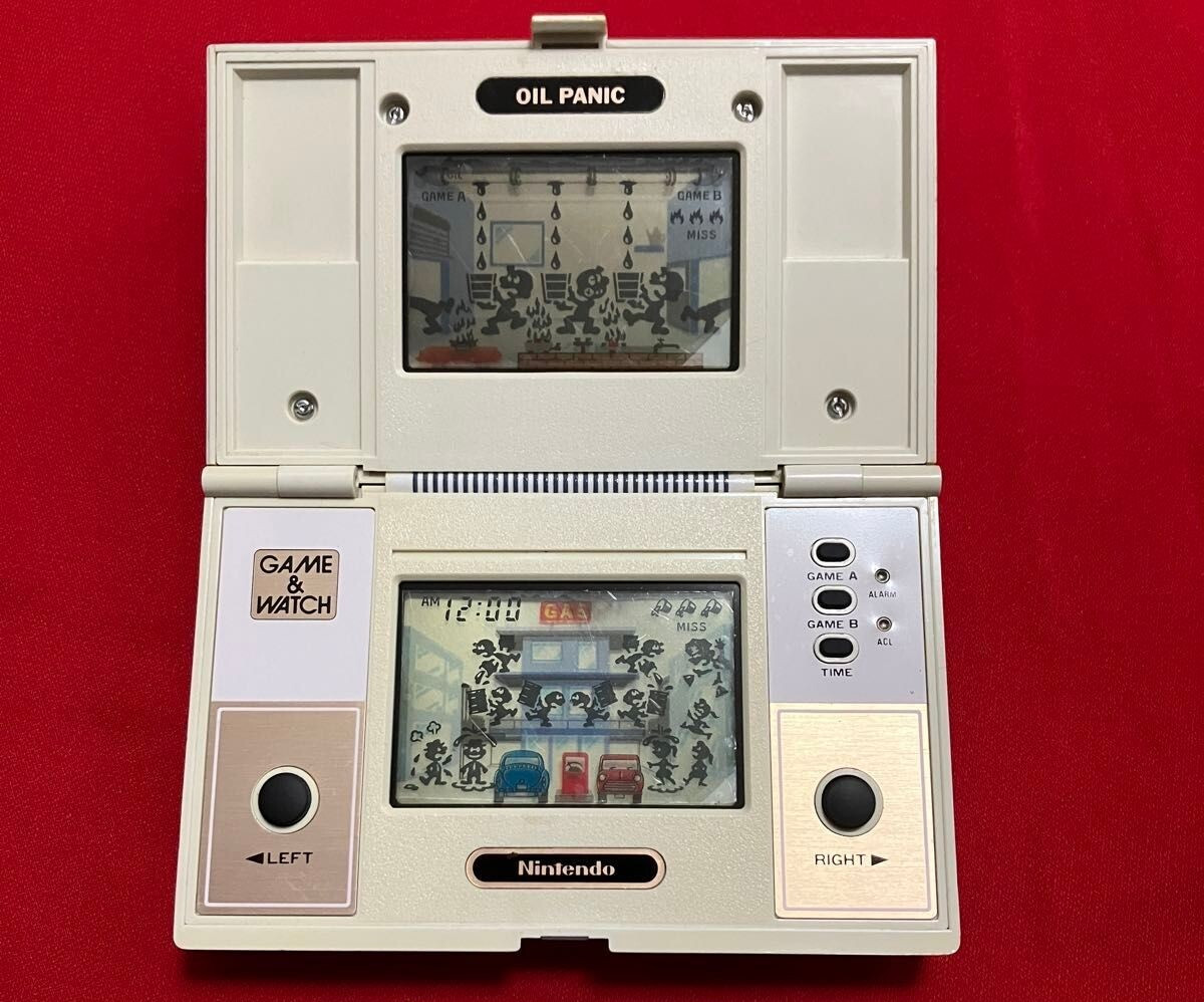 Game & Watch Oil Panic 1982 portable MULTI SCREEN Hobby Toy Consoles Nintendo